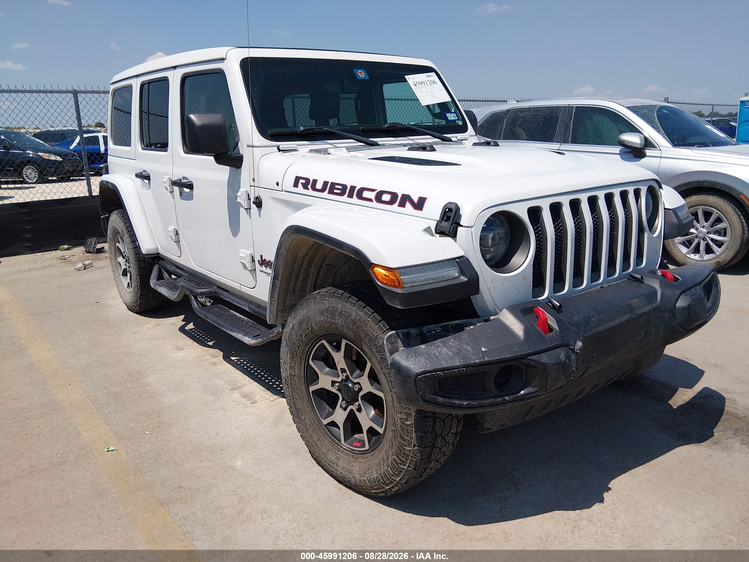 2020 Jeep Wrangler Unlimited VIN 1C4HJXFN9LW176431 — IAAI salvage auction photo