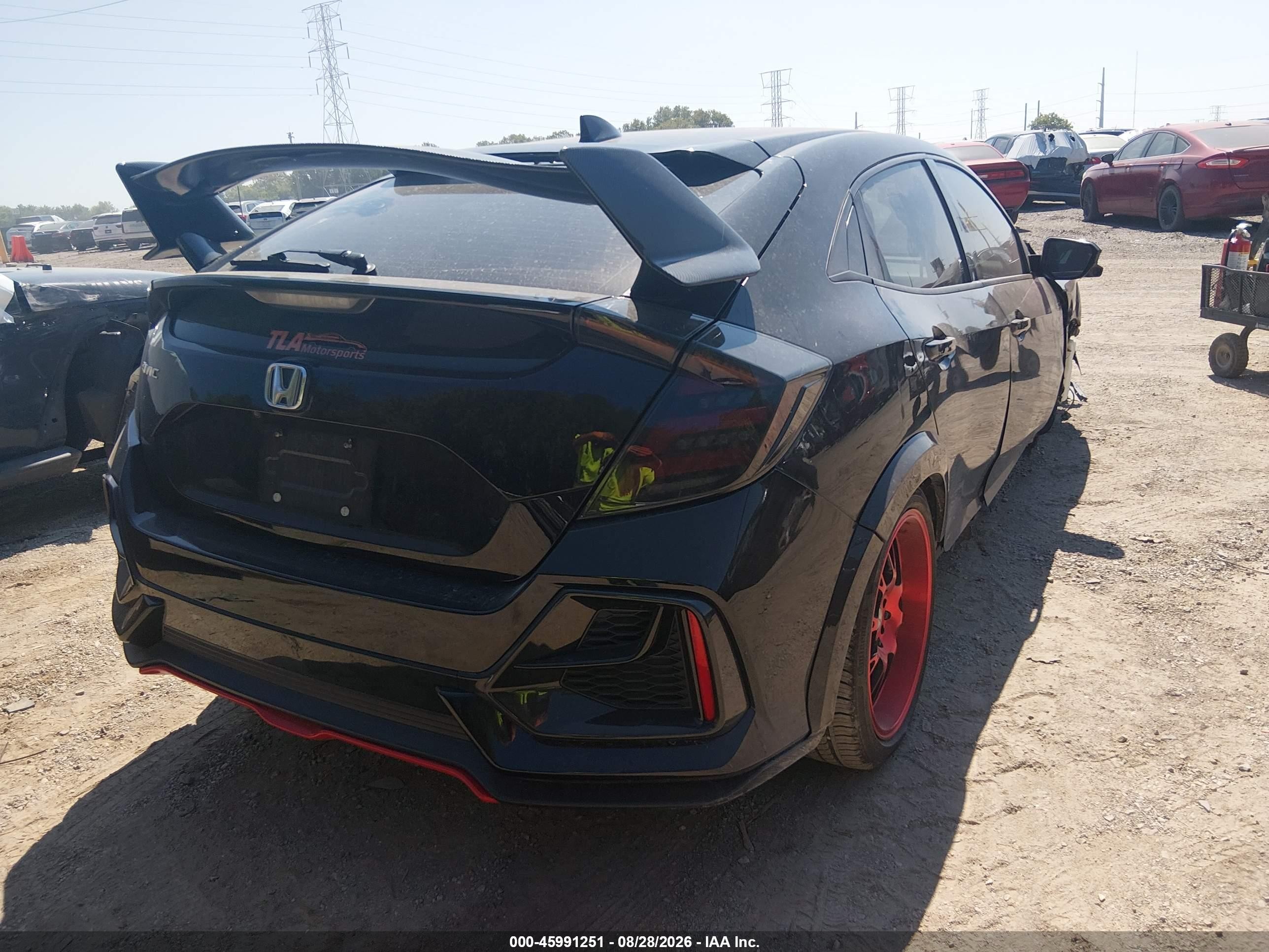 2021 Honda Civic VIN SHHFK7H67MU211501 IAAI salvage auction — Unknown, Salvage (Indiana), sold $5,000 on 2026-09-22 (photo 4)