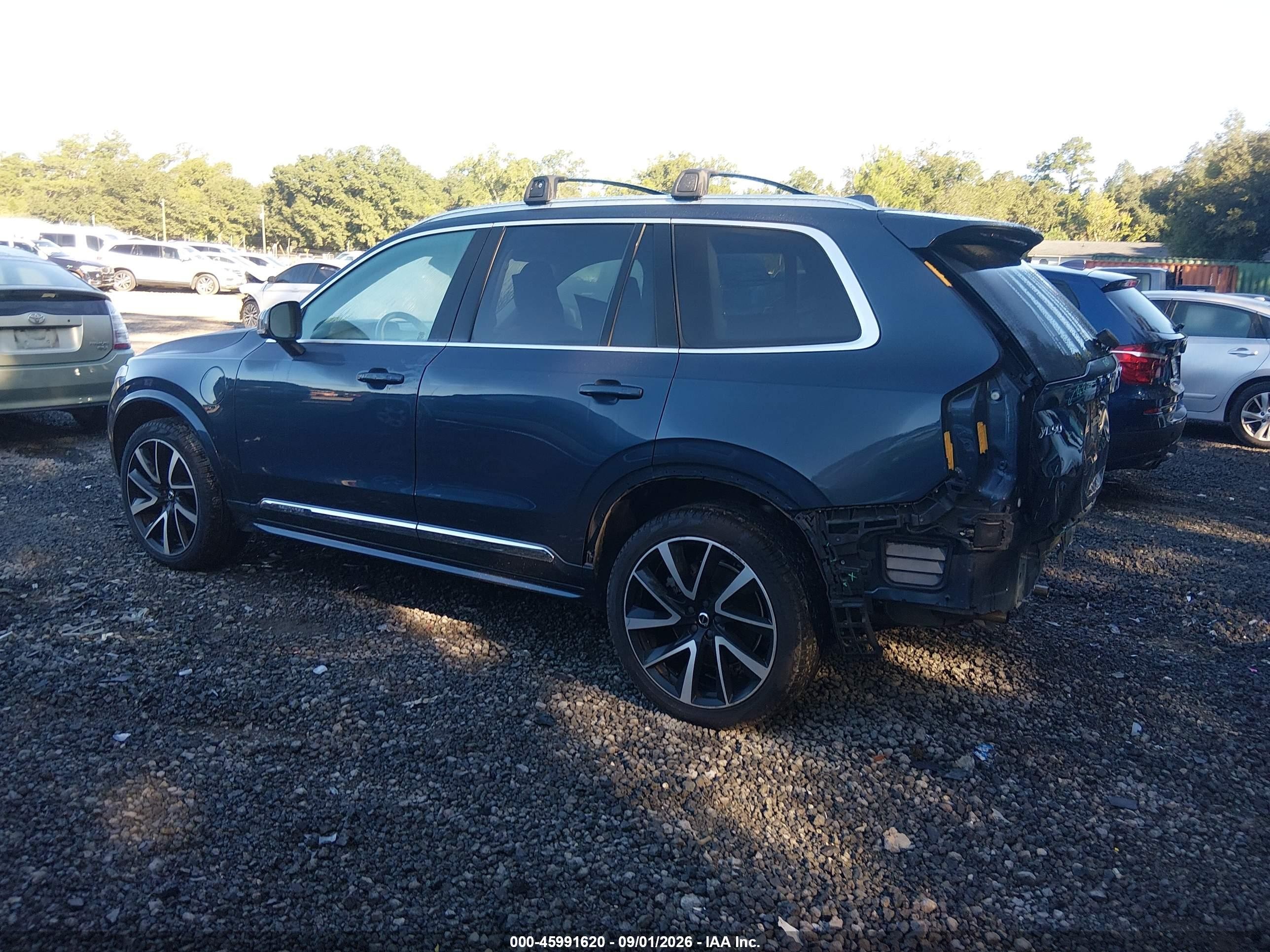 2021 Volvo XC90 Recharge VIN YV4BR0CK9M1758802 IAAI salvage auction — Rear End, Clear (South Carolina), sold $17,500 on 2026-09-29 (photo 3)