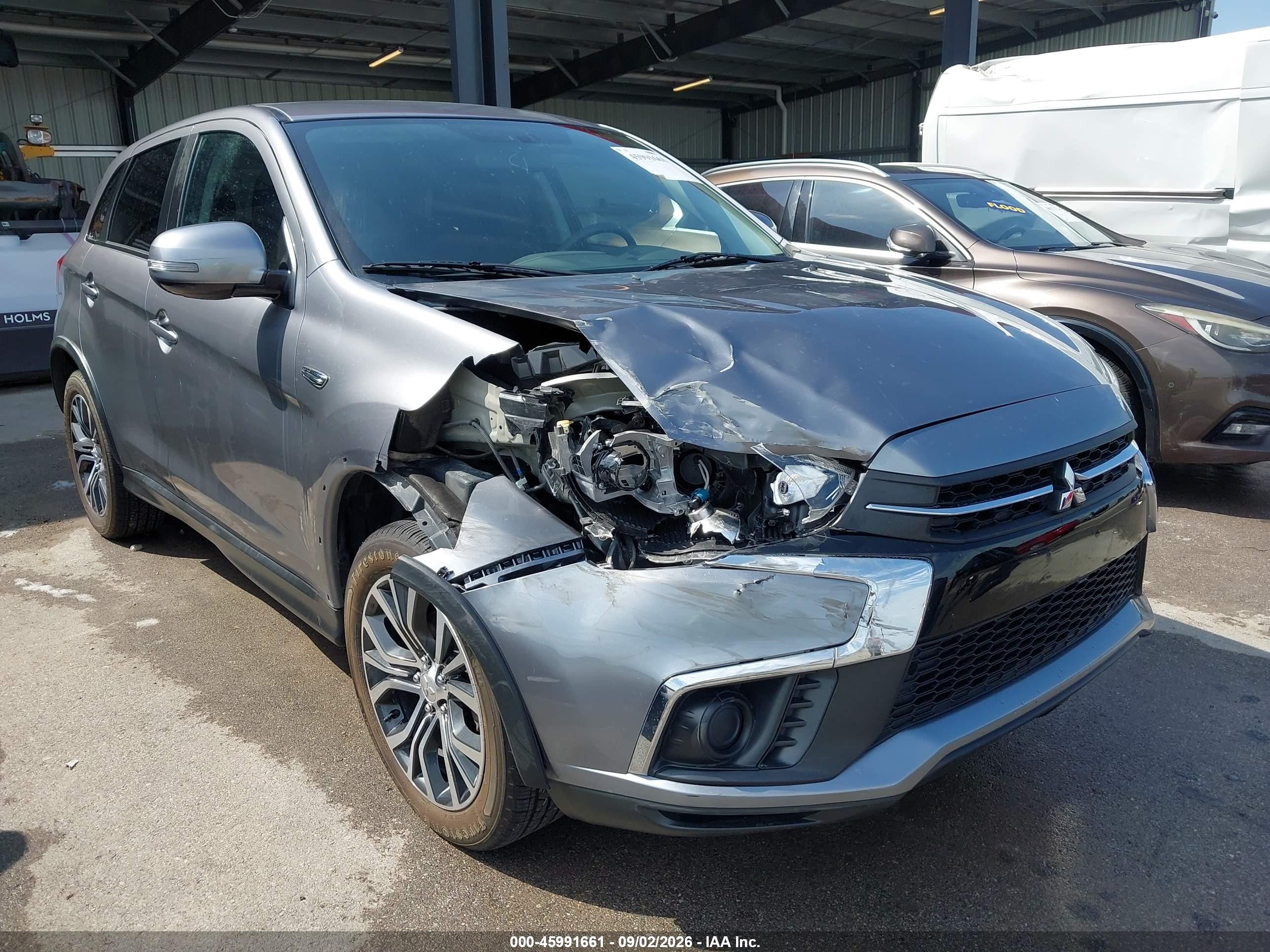 2019 Mitsubishi Outlander VIN JA4AR3AUXKU021182 IAAI salvage auction — Unknown, Salvage (Nebraska), sold $2,450 on 2026-09-18 (photo 6)