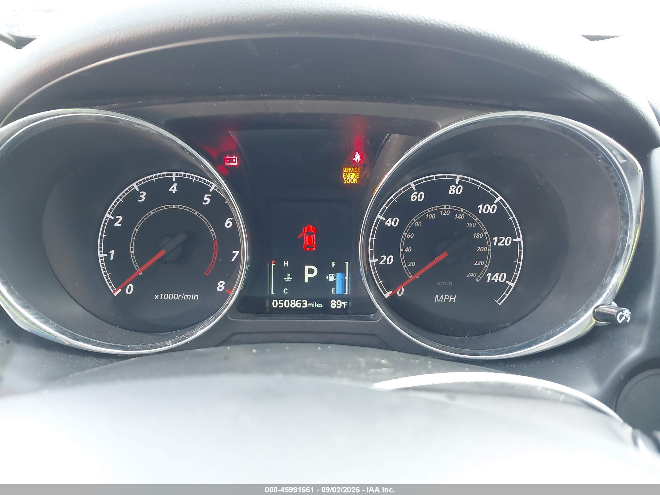 2019 Mitsubishi Outlander VIN JA4AR3AUXKU021182 IAAI salvage auction — Unknown, Salvage (Nebraska), sold $2,450 on 2026-09-18 (photo 7)