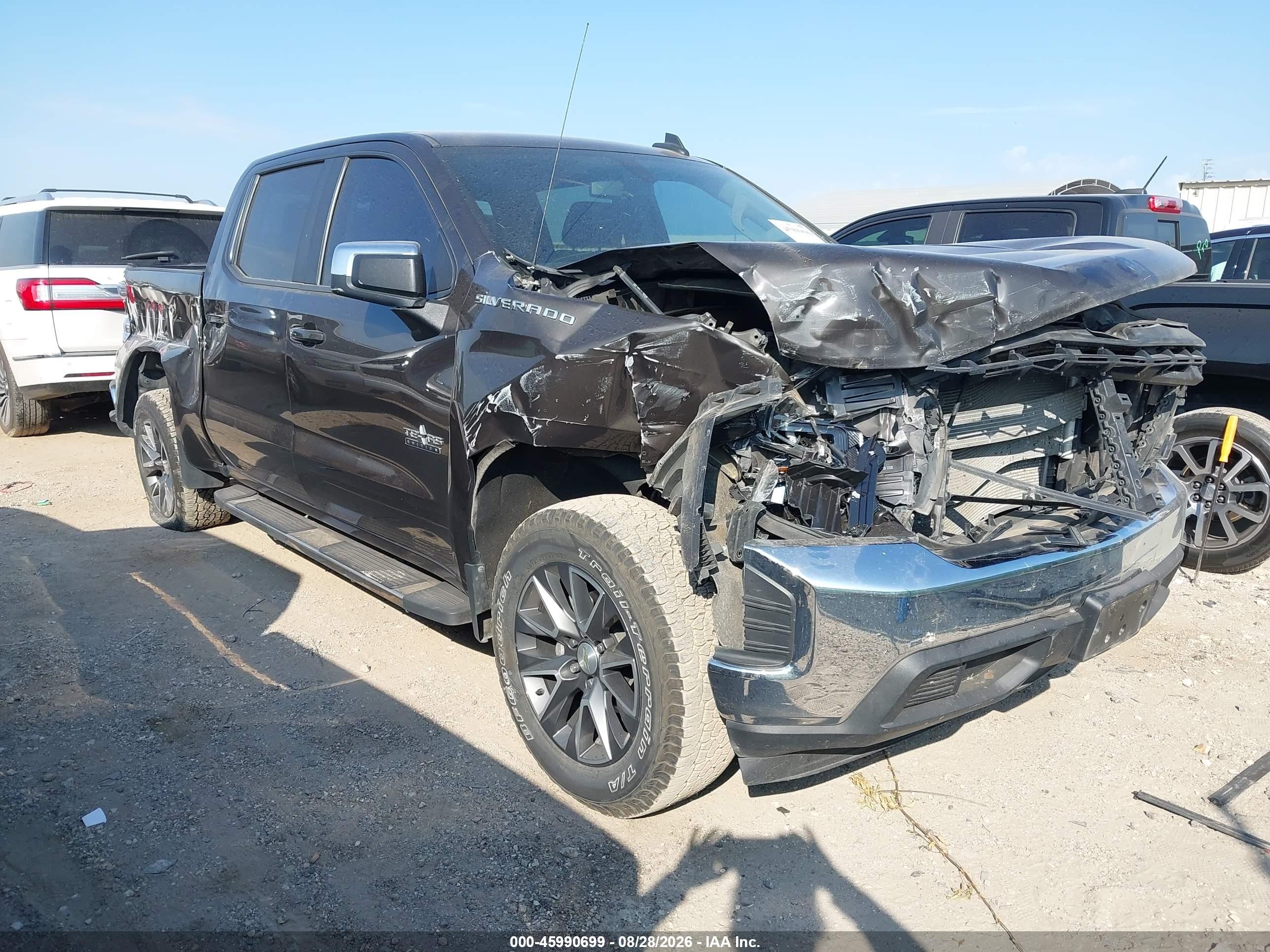 2021 Chevrolet Silverado 1500 VIN 3GCPWCED3MG231017 — IAAI salvage auction photo