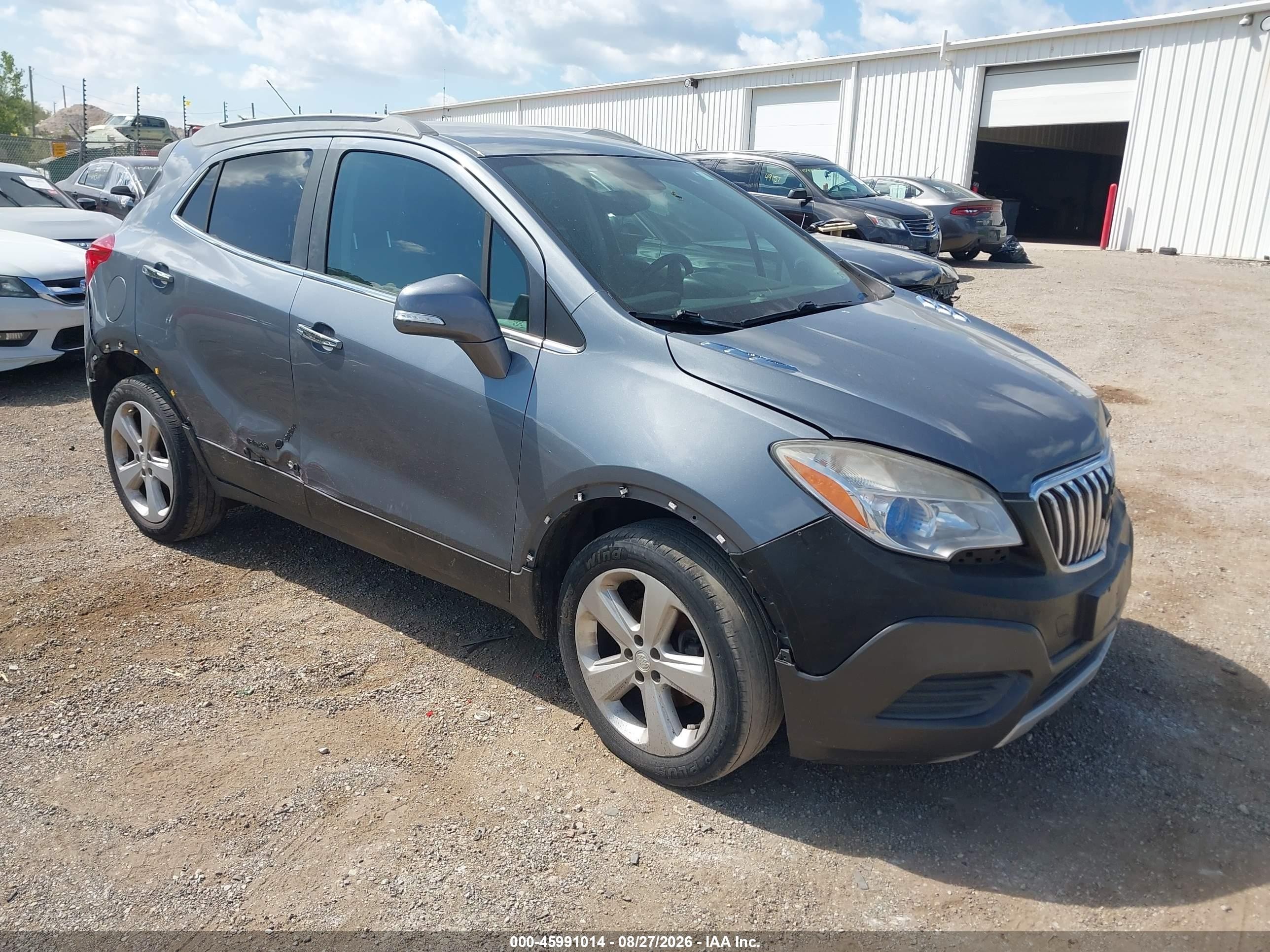 2015 Buick Encore VIN KL4CJESB0FB156570 IAAI salvage auction — Normal Wear, Clear (Indiana), sold $875 on 2026-09-18 (photo 1)