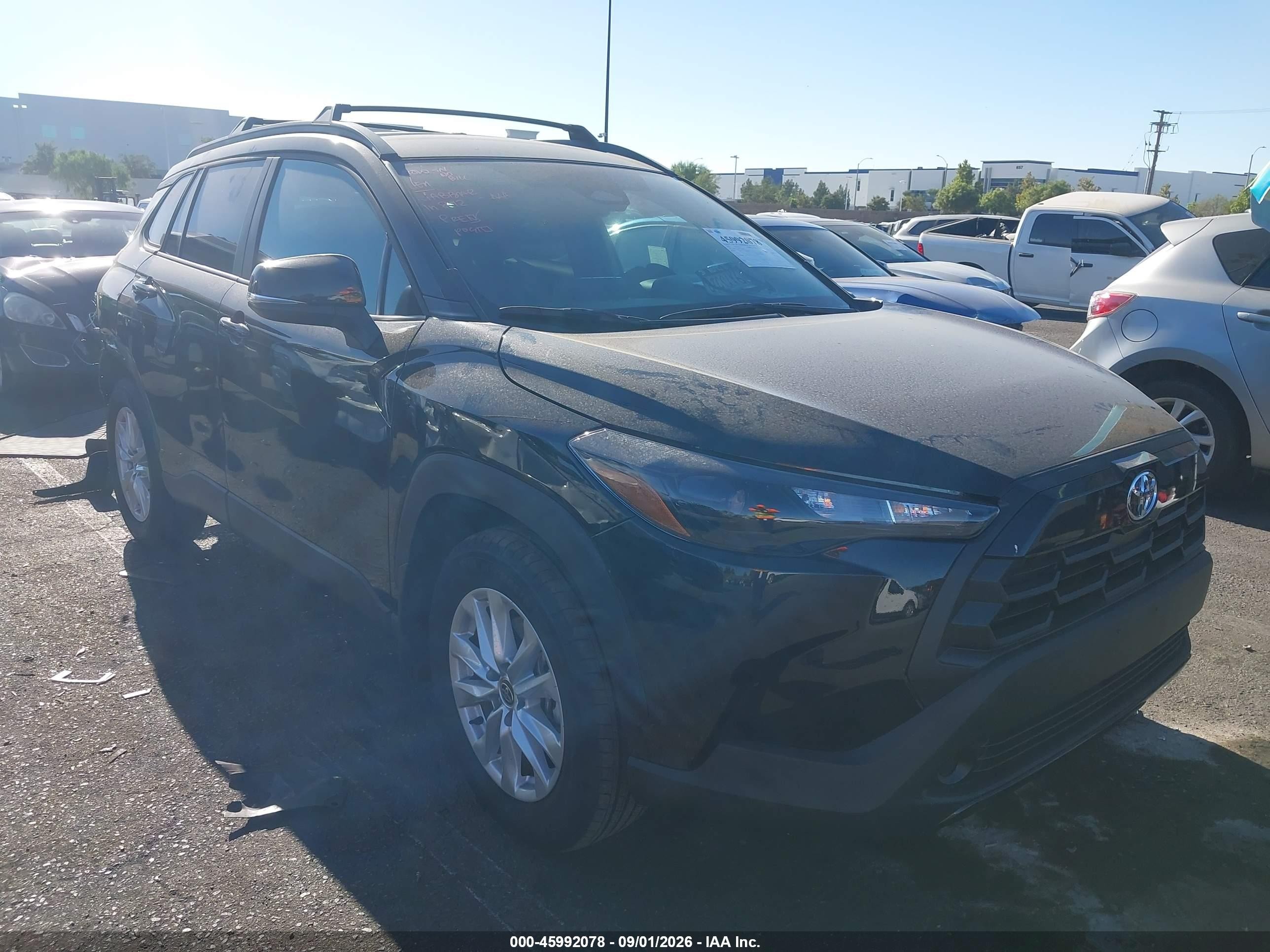 2026 Toyota Corolla Cross VIN 7MUCAAAG8TV178144 — IAAI salvage auction photo