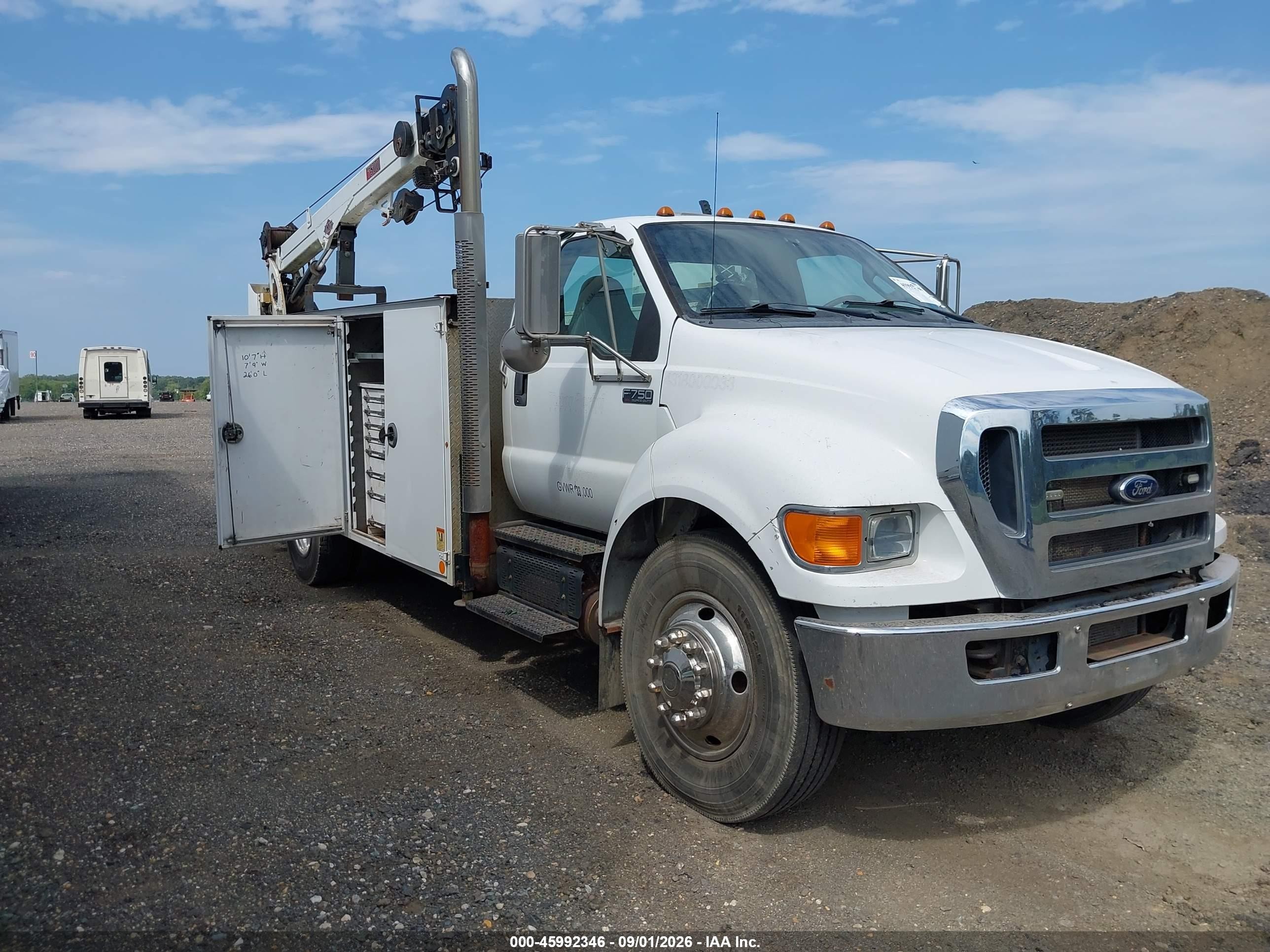 2013 Ford F-750 VIN 3FRWF7FC4DV798215 — IAAI salvage auction photo