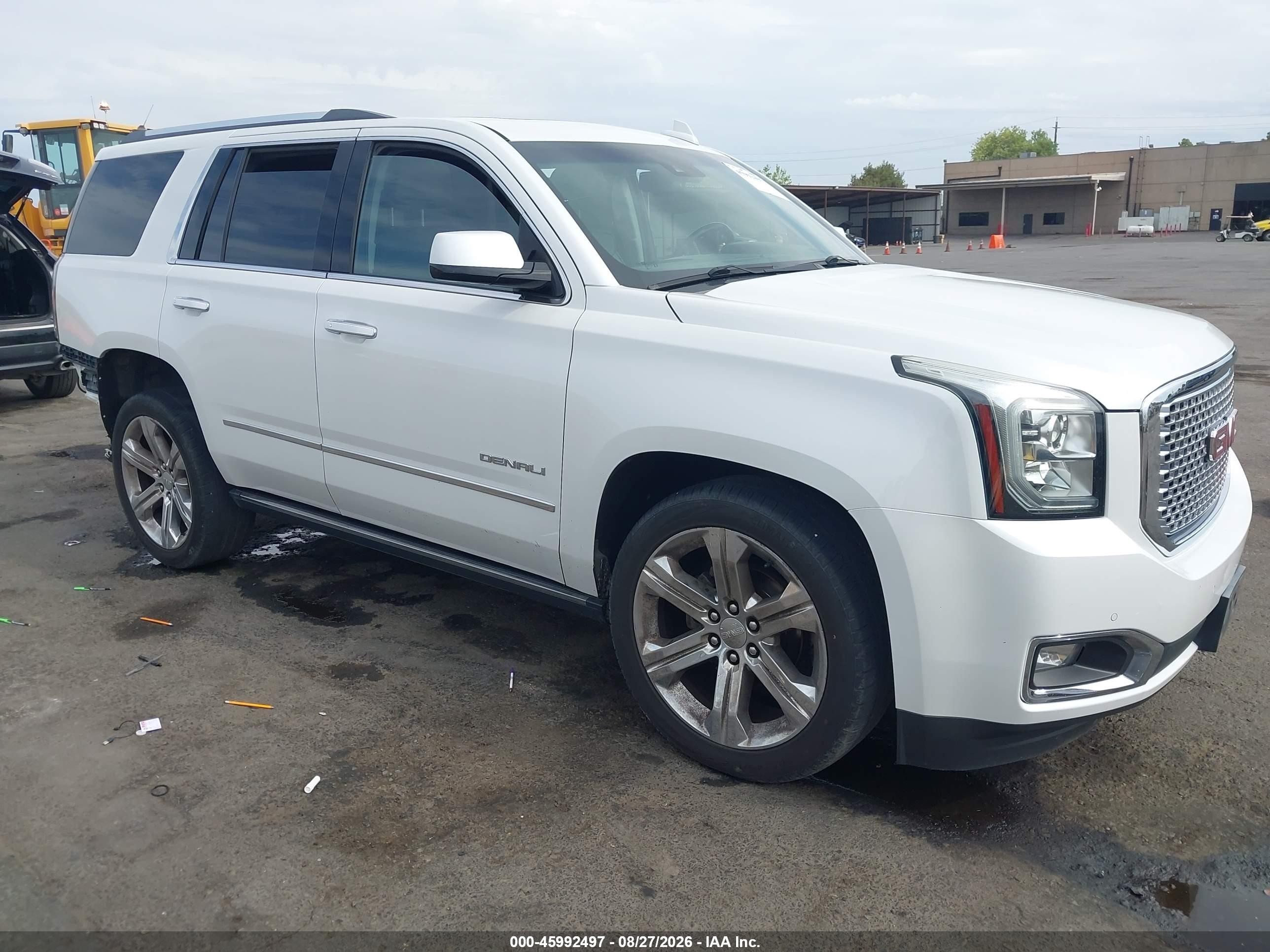 2017 GMC Yukon VIN 1GKS2CKJ8HR208066 — IAAI salvage auction photo