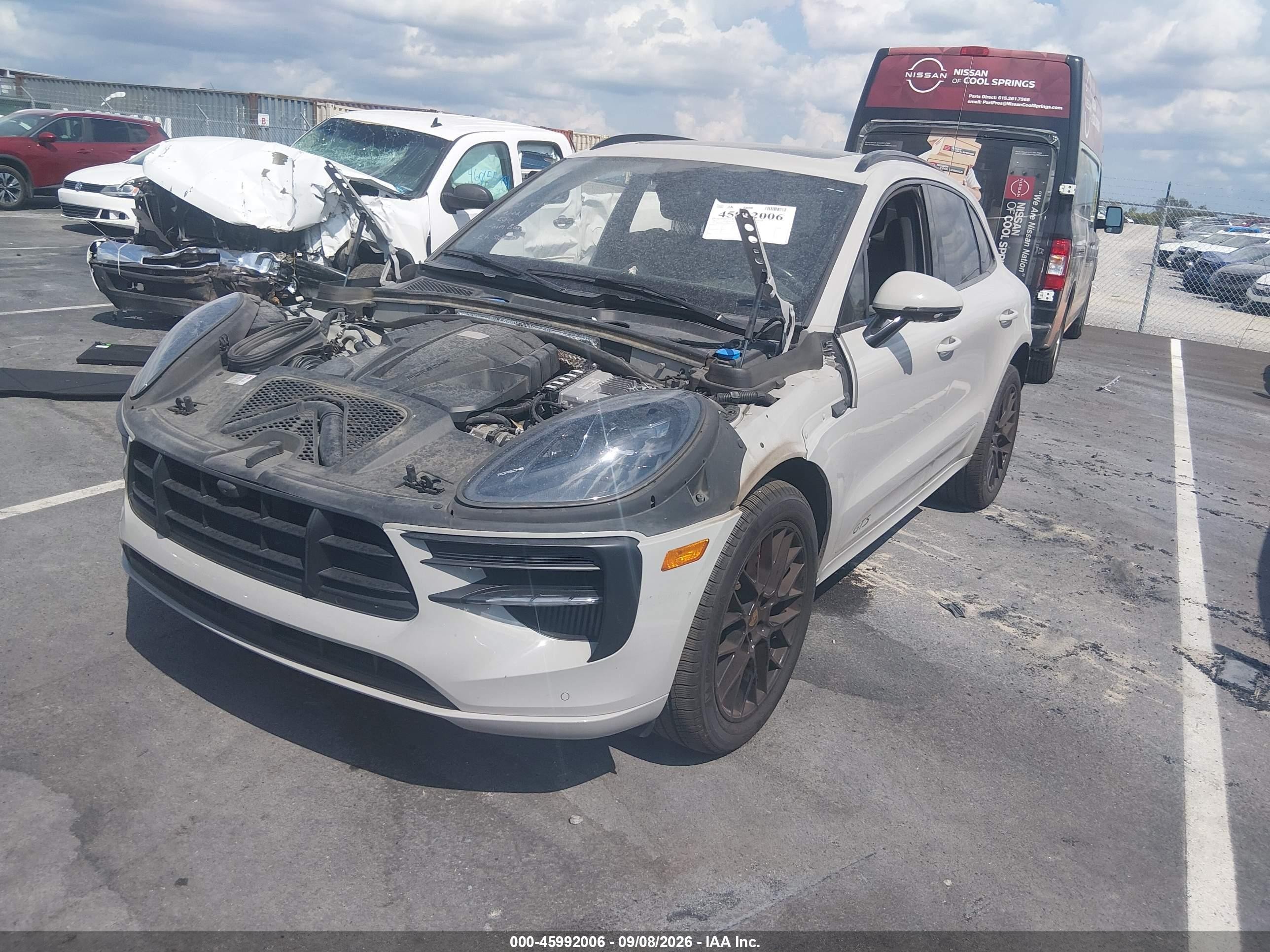 2021 Porsche Macan VIN WP1AG2A55MLB51831 IAAI salvage auction — Stripped, Clear (Tennessee), sold $22,100 on 2026-10-06 (photo 2)