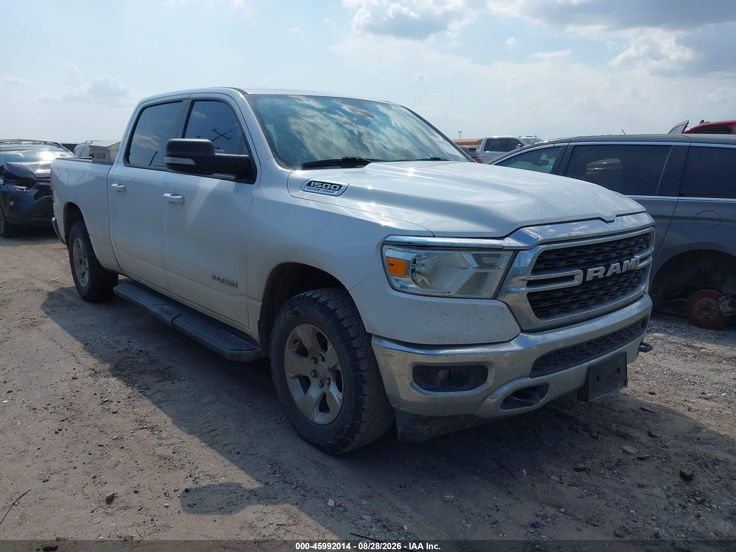 2022 Ram 1500 VIN 1C6SRFMT1NN409664 — IAAI salvage auction photo