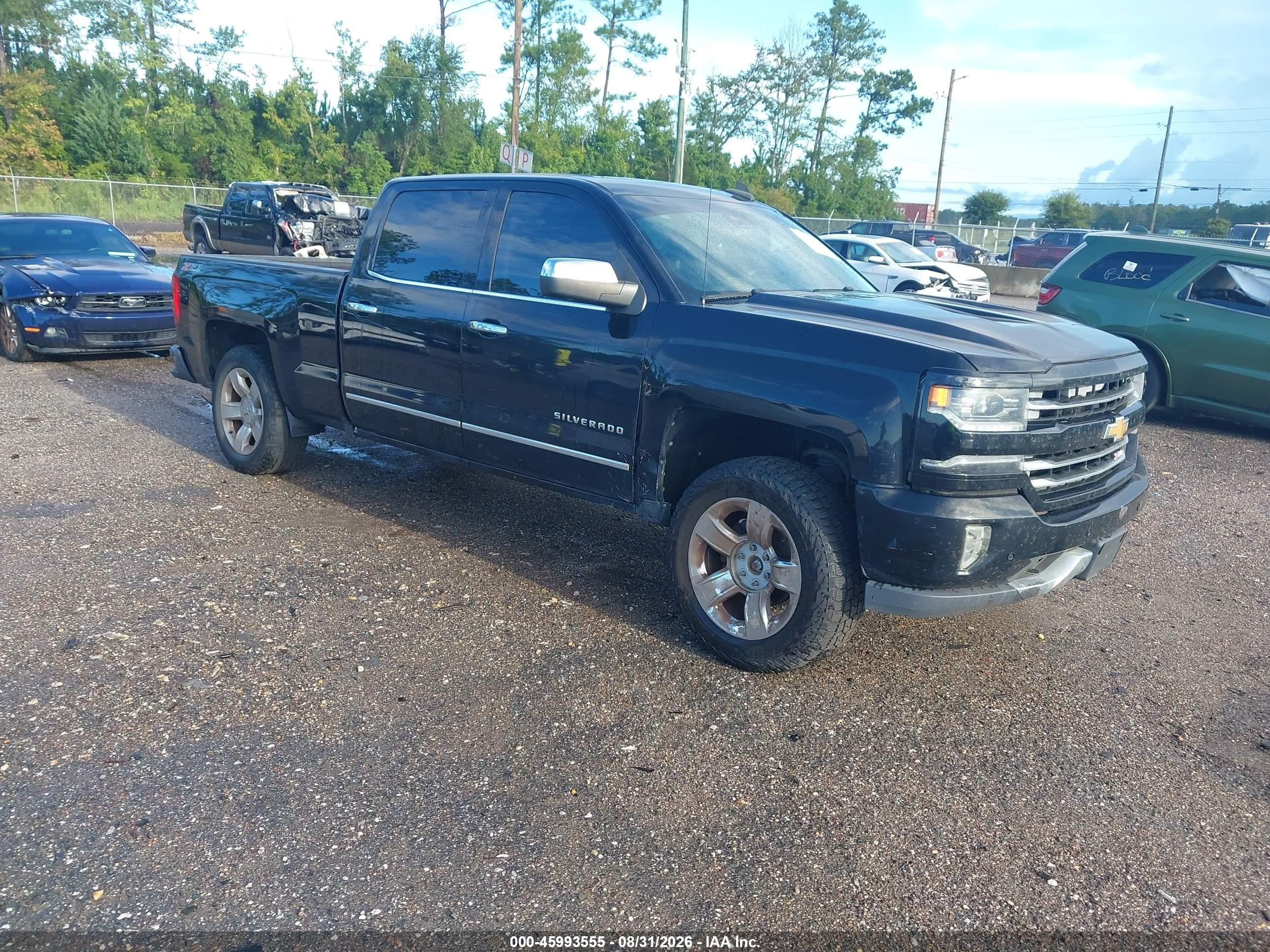 2016 Chevrolet Silverado 1500 VIN 3GCUKSEC0GG327837 — IAAI salvage auction photo
