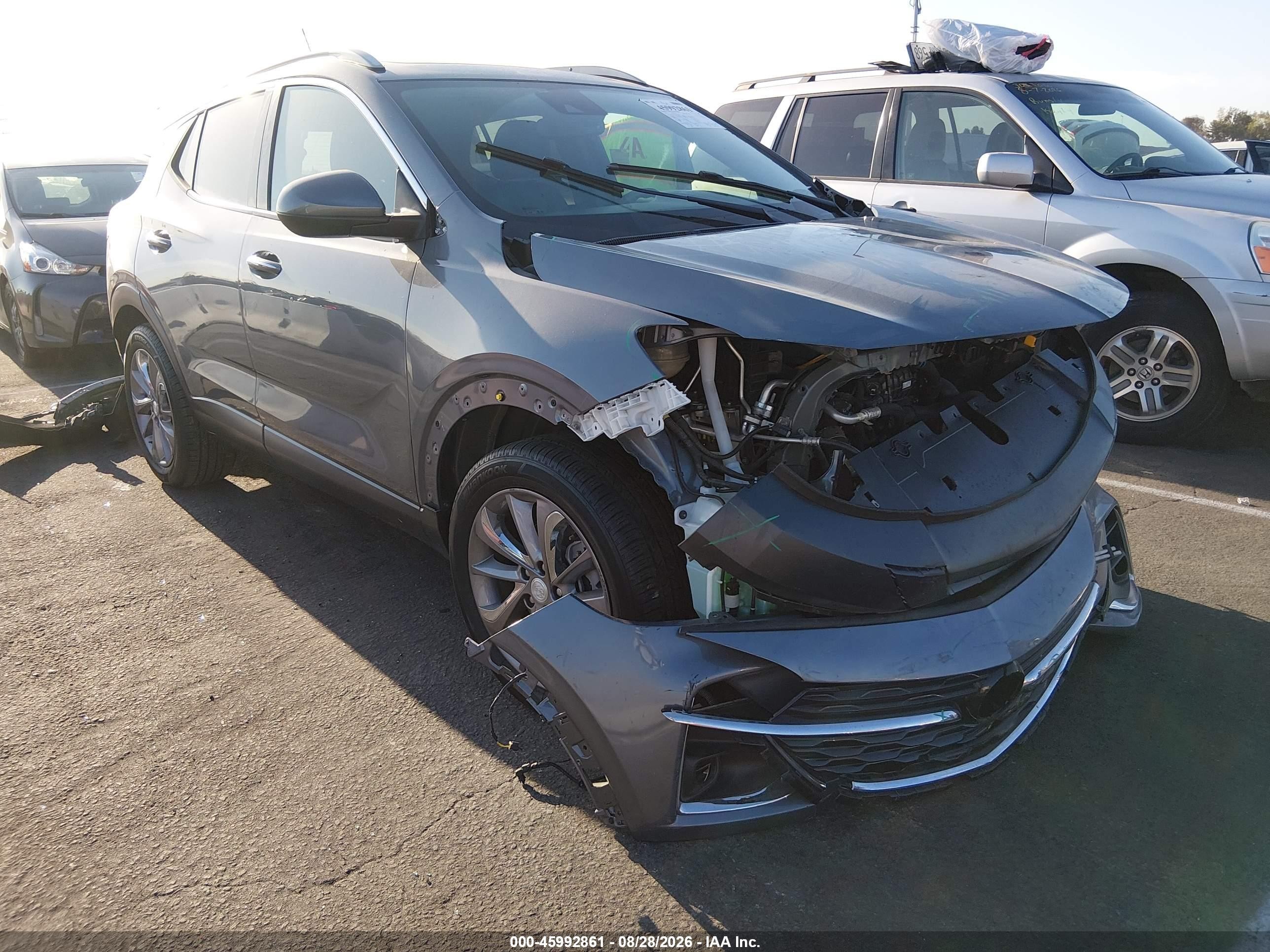 2021 Buick Encore GX VIN KL4MMFSL5MB172013 IAAI salvage auction — Front End, Wait Title, sold $2,950 on 2026-09-21 (photo 1)