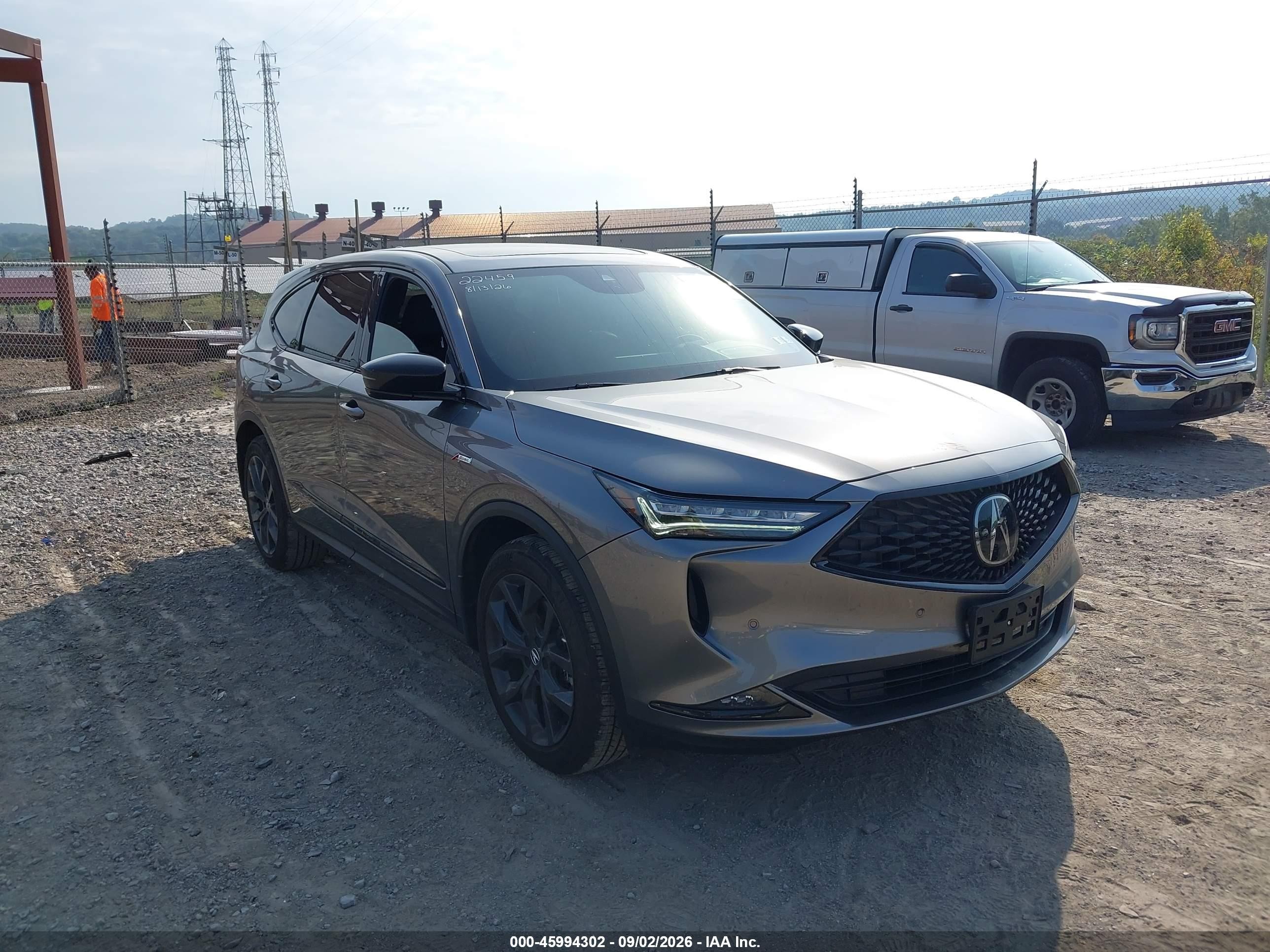 2024 Acura MDX VIN 5J8YE1H01RL804089 — IAAI salvage auction photo
