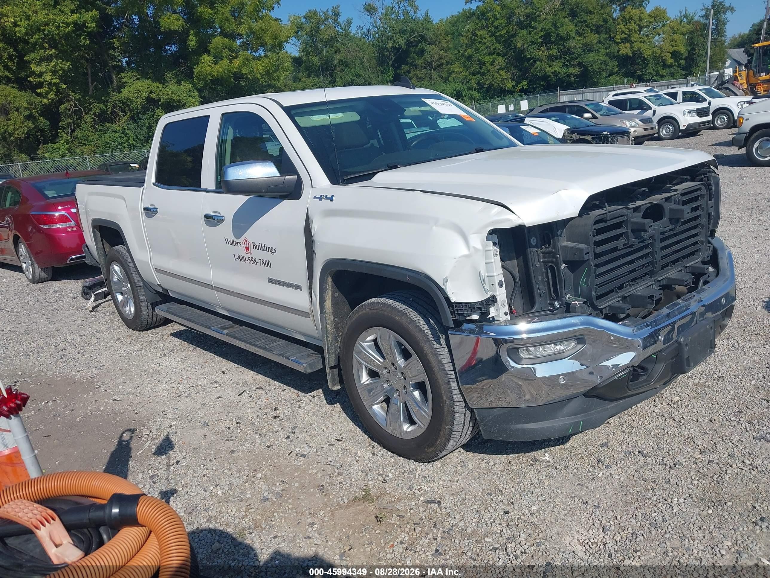 2018 GMC Sierra 1500 VIN 3GTU2NEC3JG274205 — IAAI salvage auction photo