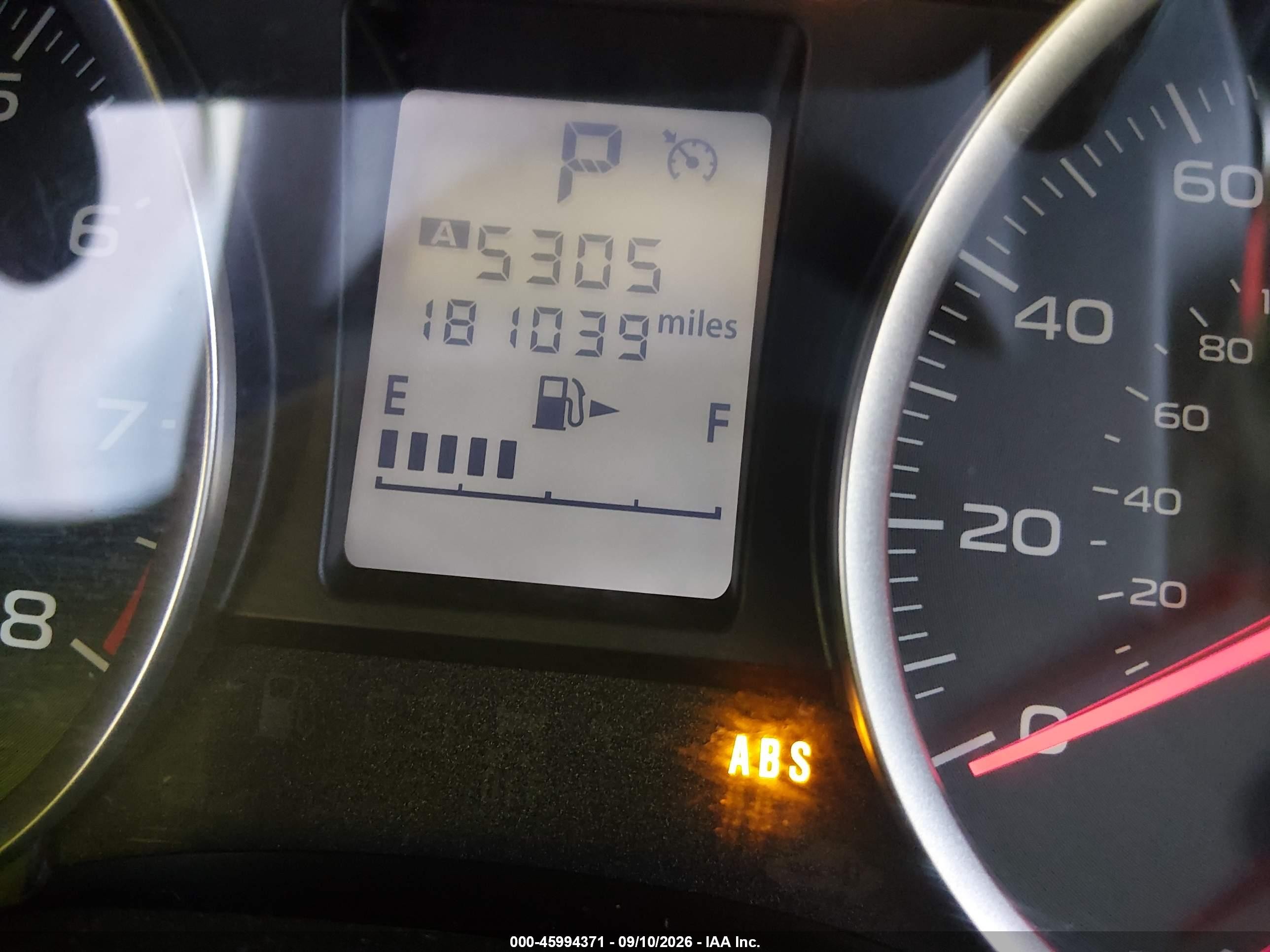 2013 Subaru Xv VIN JF2GPACCXD2885034 IAAI salvage auction — Normal Wear, Clear (Montana), sold $1,450 on 2026-10-10 (photo 6)