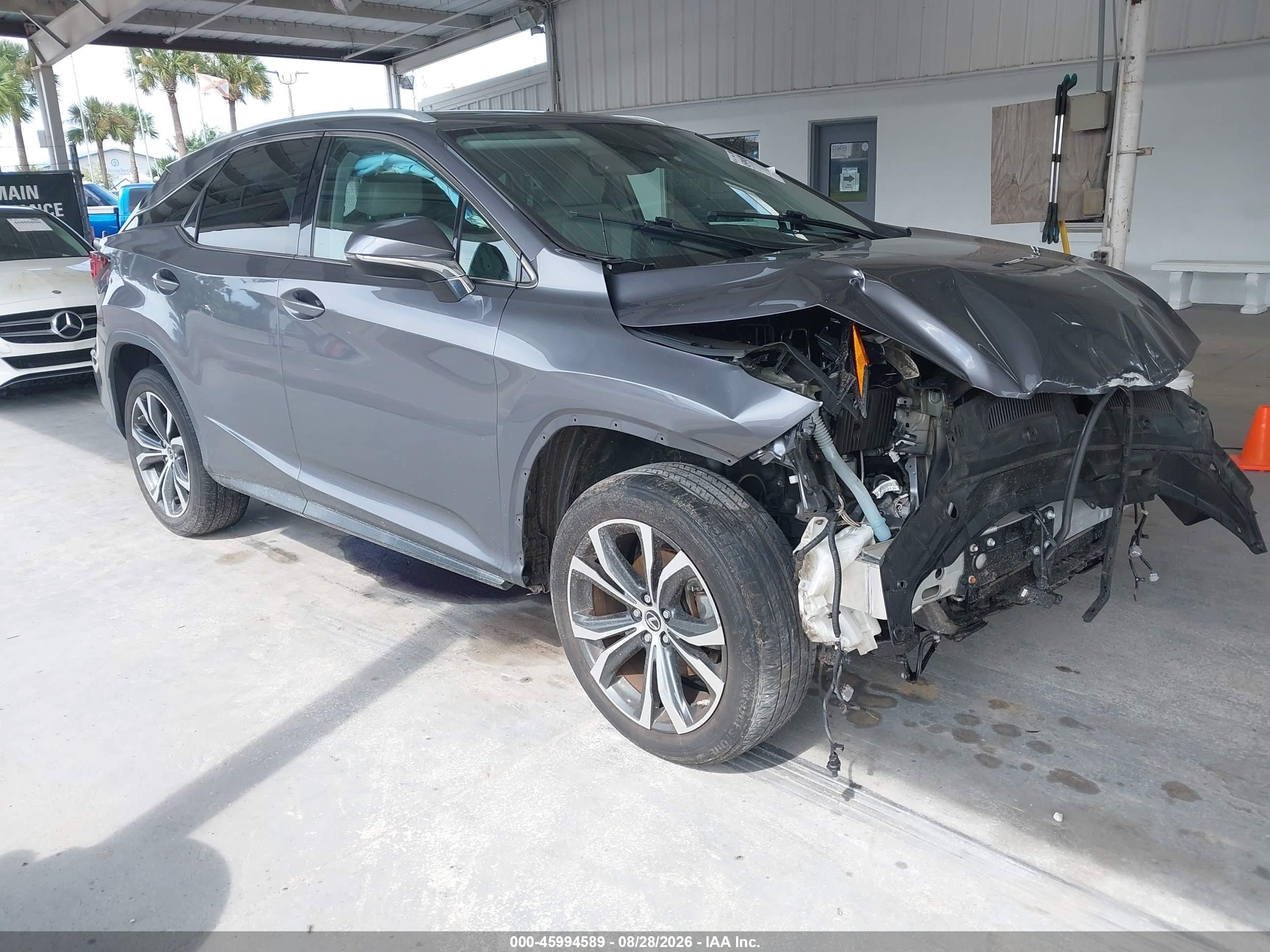 2020 Lexus RX 350 VIN 2T2HZMDA7LC233527 — IAAI salvage auction photo