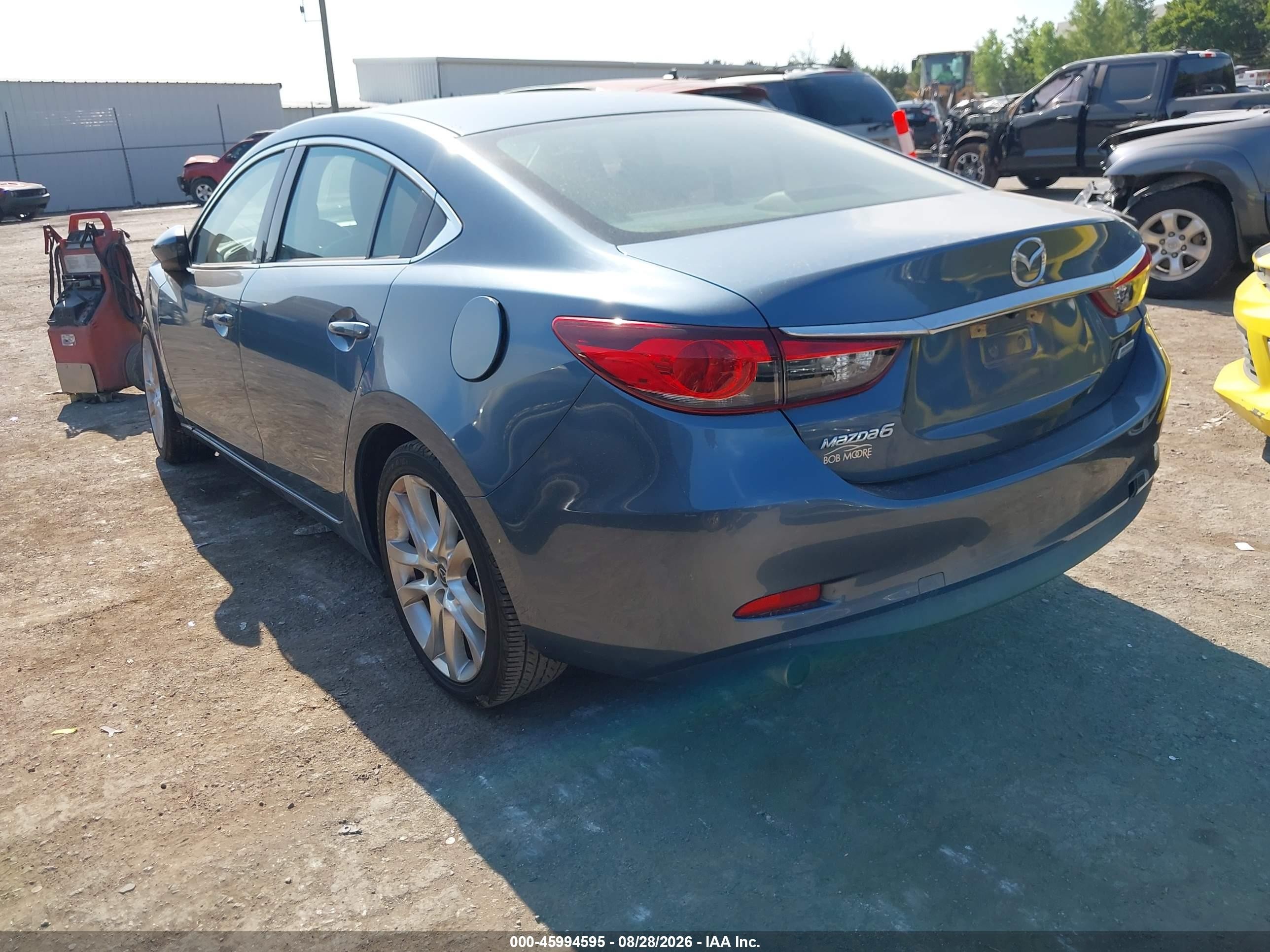2014 Mazda 6 VIN JM1GJ1V64E1128886 IAAI salvage auction — Normal Wear, Clear - Public Restricted (Oklahoma), sold $1,625 on 2026-09-18 (photo 3)