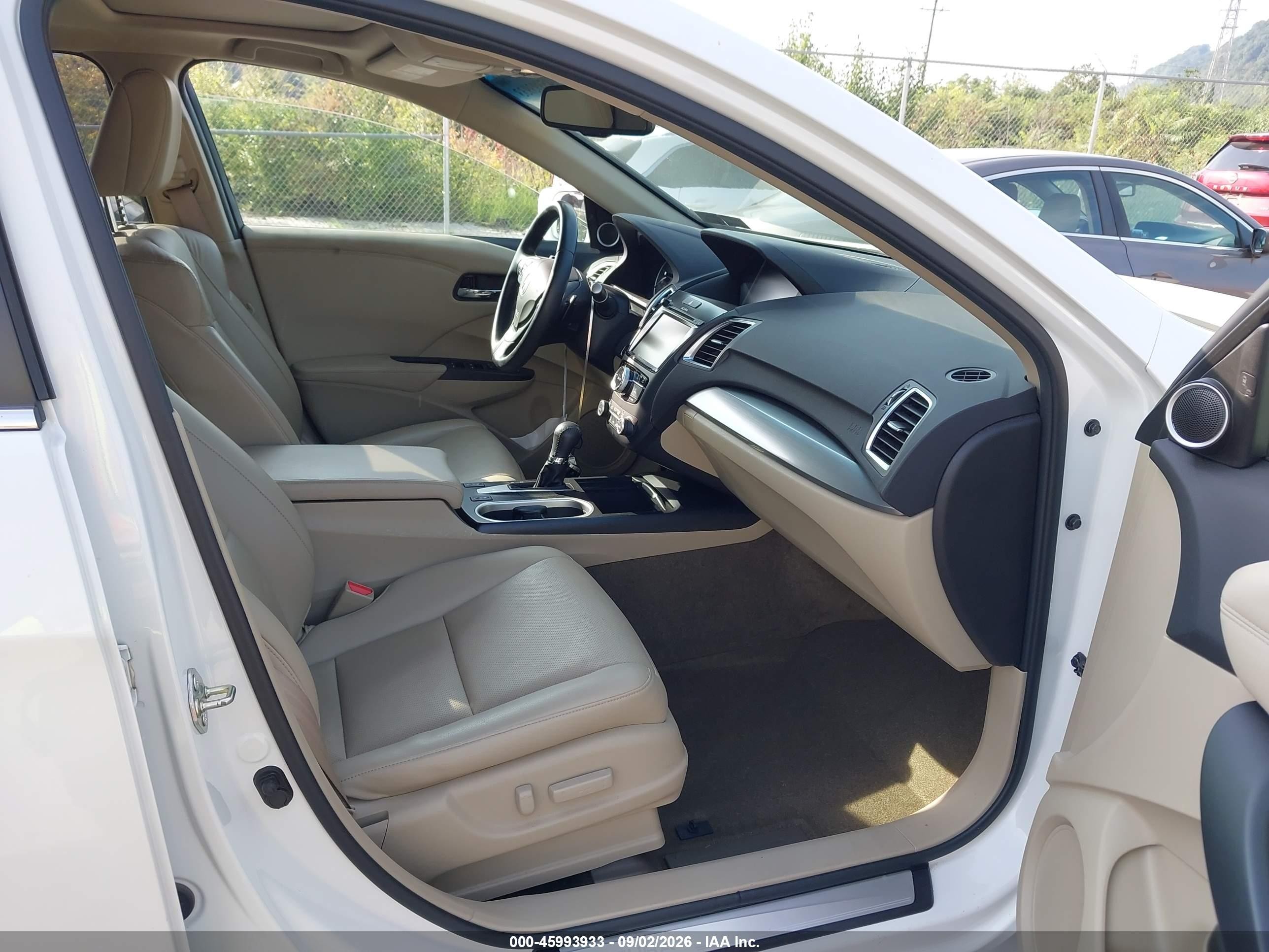2016 Acura RDX VIN 5J8TB4H59GL021342 IAAI salvage auction — Front End, Wait Title, sold $4,050 on 2026-09-20 (photo 5)