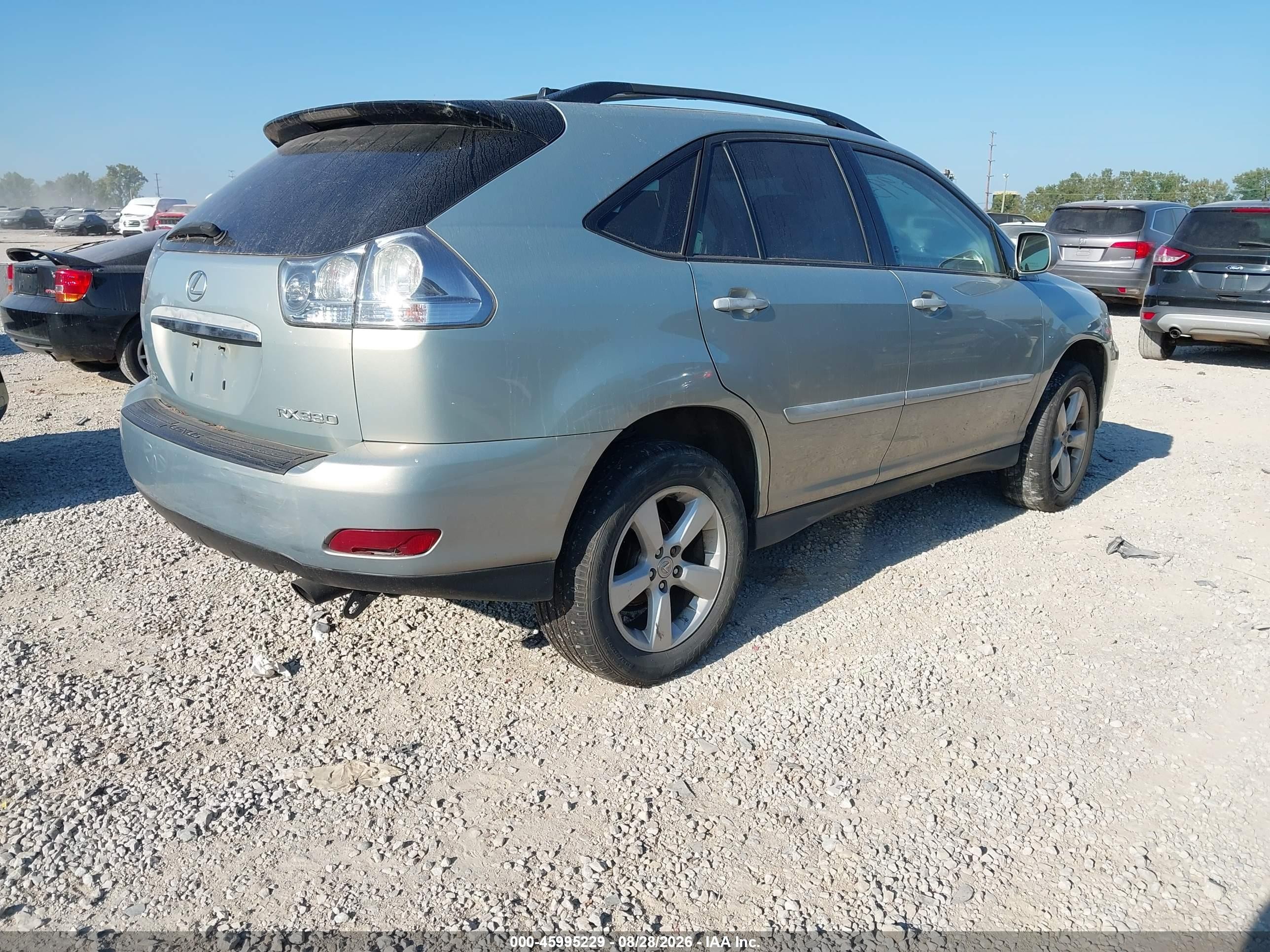 2005 Lexus Rx 330 VIN 2T2HA31U55C080410 IAAI salvage auction — Normal Wear, Original (Ohio), sold $1,125 on 2026-09-25 (photo 4)