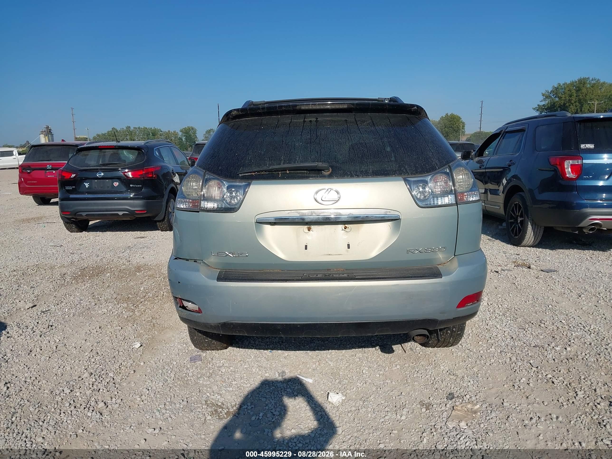2005 Lexus Rx 330 VIN 2T2HA31U55C080410 IAAI salvage auction — Normal Wear, Original (Ohio), sold $1,125 on 2026-09-25 (photo 6)