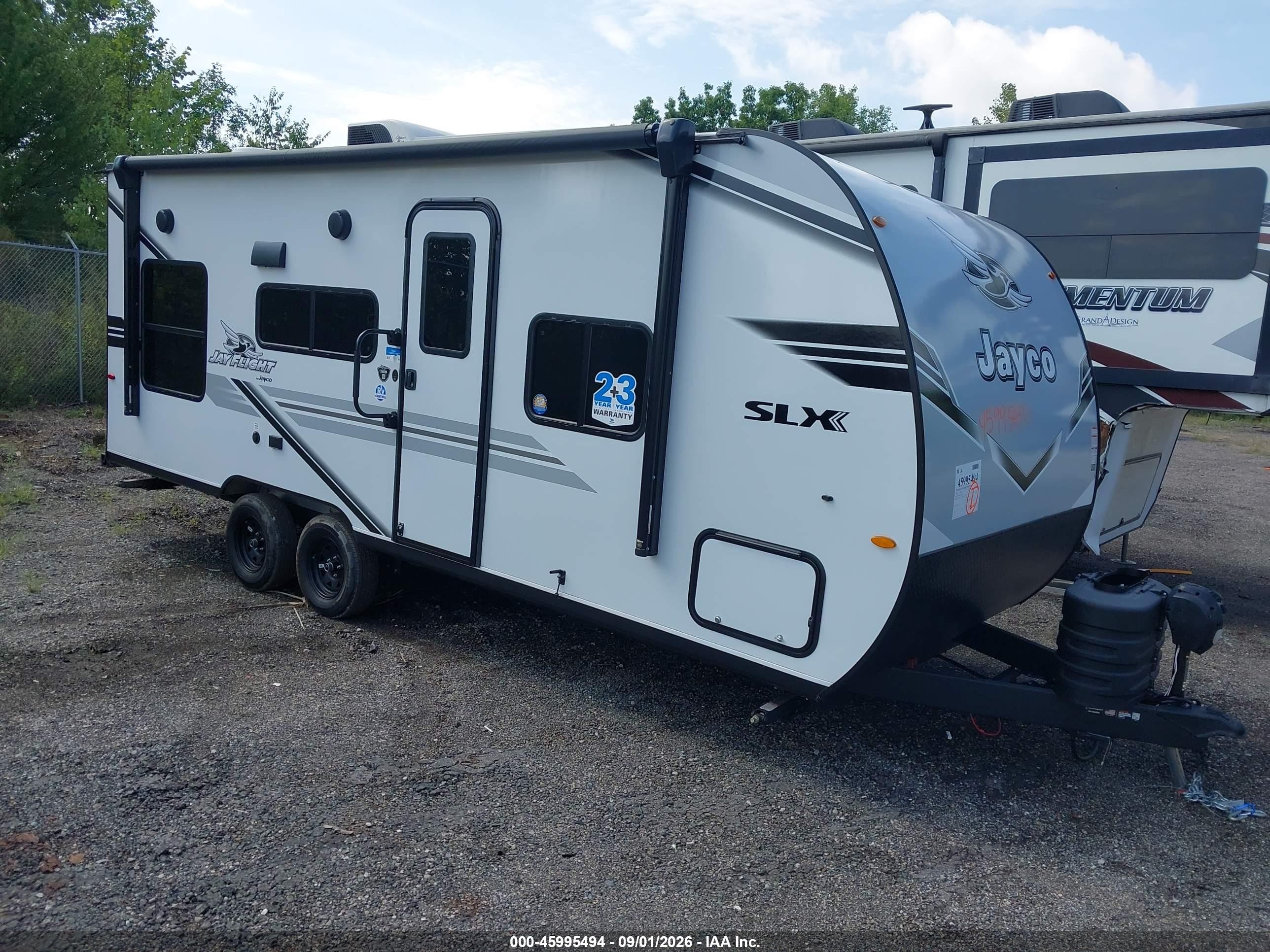 2026 Jayco Jay Flight VIN 1UJBC0BL9T16L0234 IAAI salvage auction — Rear End, Clear (Michigan), sold $7,550 on 2026-10-07 (photo 1)