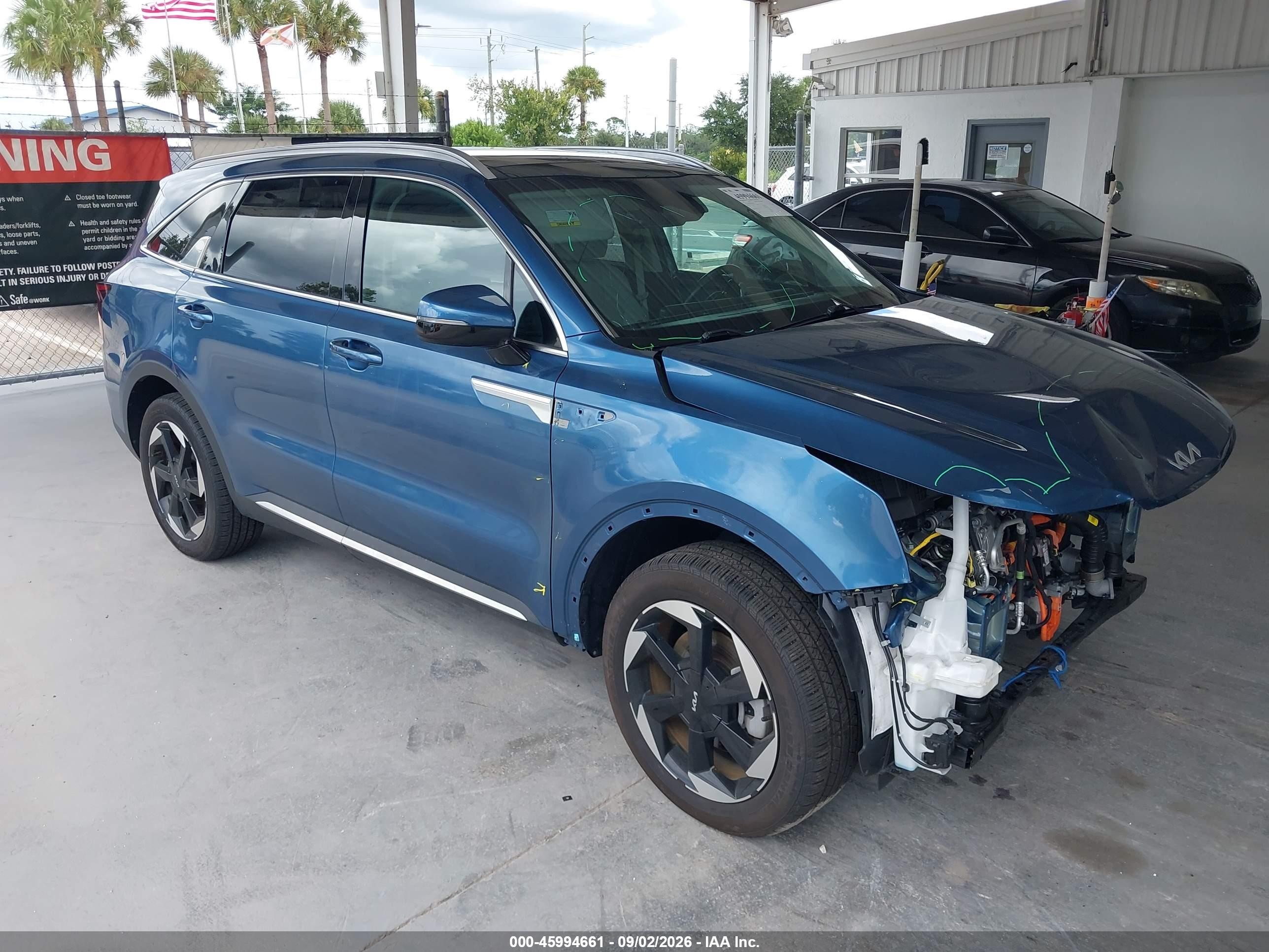 2025 Kia Sorento Hybrid VIN KNDRHDJG5S5308001 — IAAI salvage auction photo