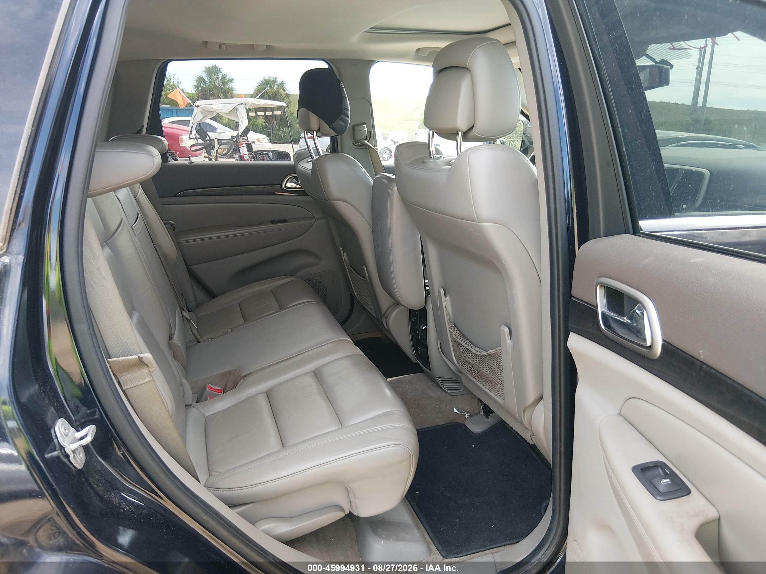 2011 Jeep Grand cherokee VIN 1J4RR4GG3BC656180 IAAI salvage auction — Normal Wear, Clear (Alabama), sold $1,250 on 2026-09-09 (photo 8)