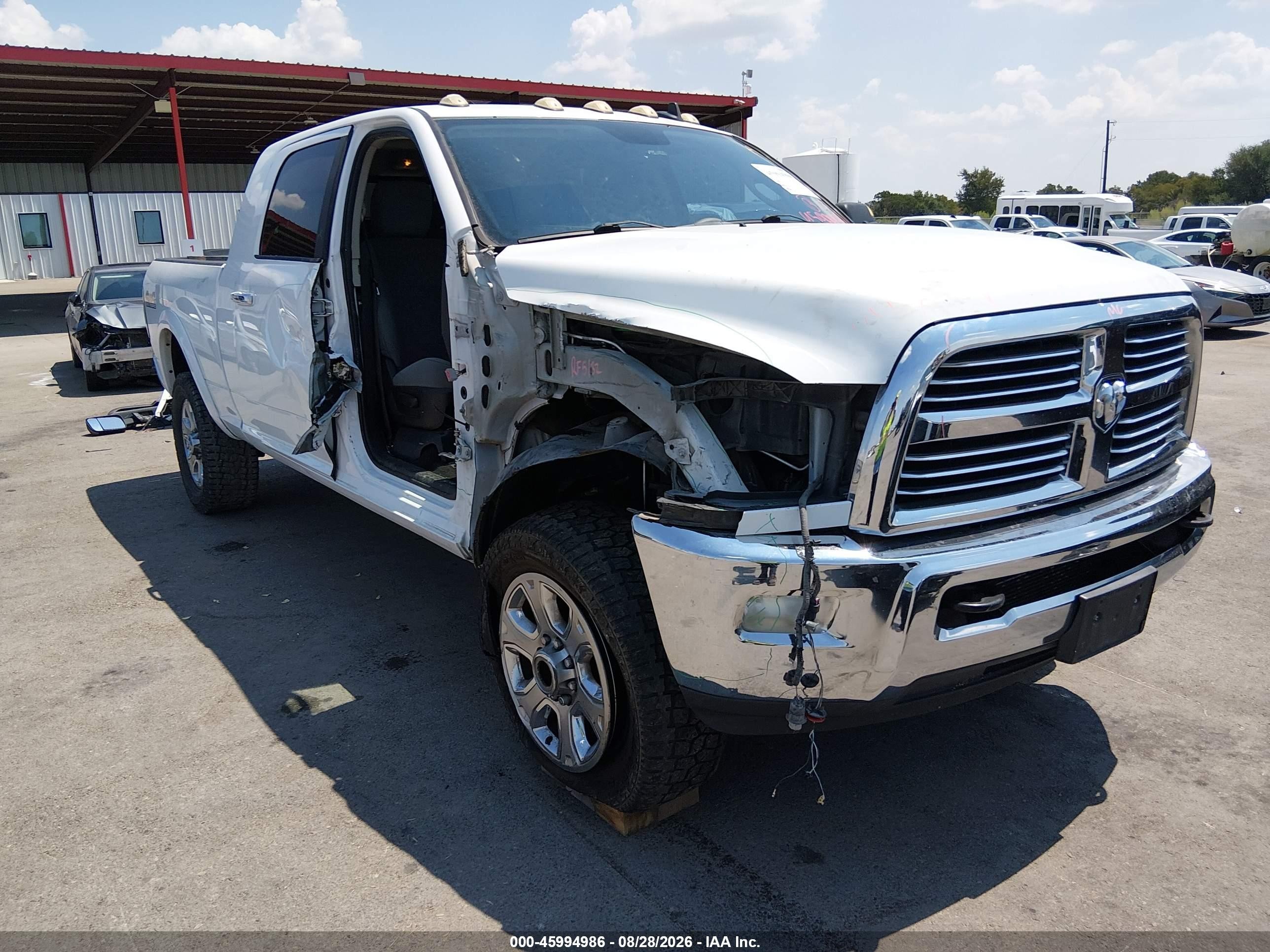 2018 Ram 2500 VIN 3C6UR5MLXJG409460 — IAAI salvage auction photo