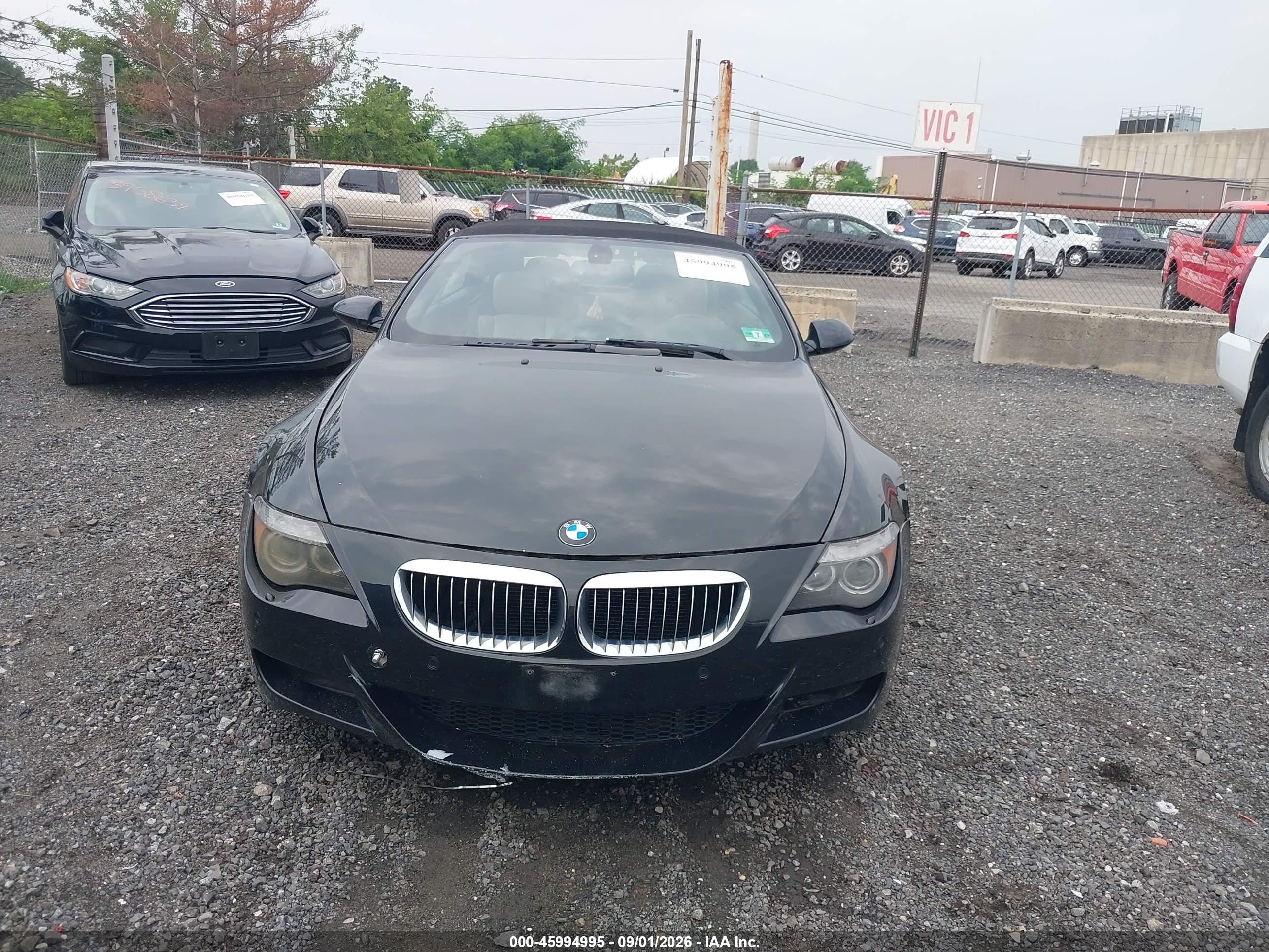 2007 BMW M6 VIN WBSEK935X7CS32828 IAAI salvage auction — Normal Wear, Clear (New Jersey), sold $7,175 on 2026-09-09 (photo 6)