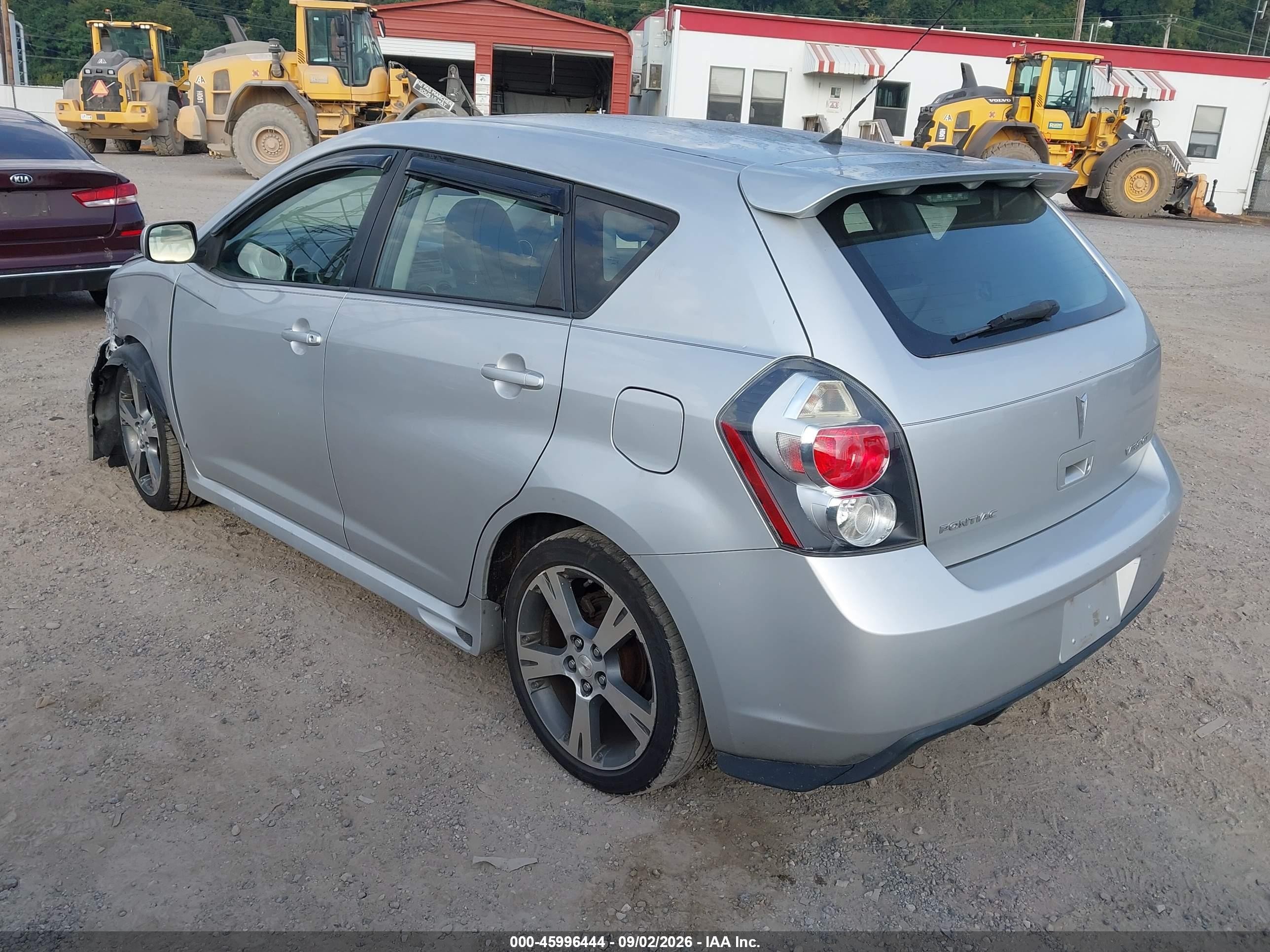 2009 Pontiac Vibe VIN 5Y2SR67079Z466136 IAAI salvage auction — Unknown, Salvage (Pennsylvania), sold $500 on 2026-09-12 (photo 3)