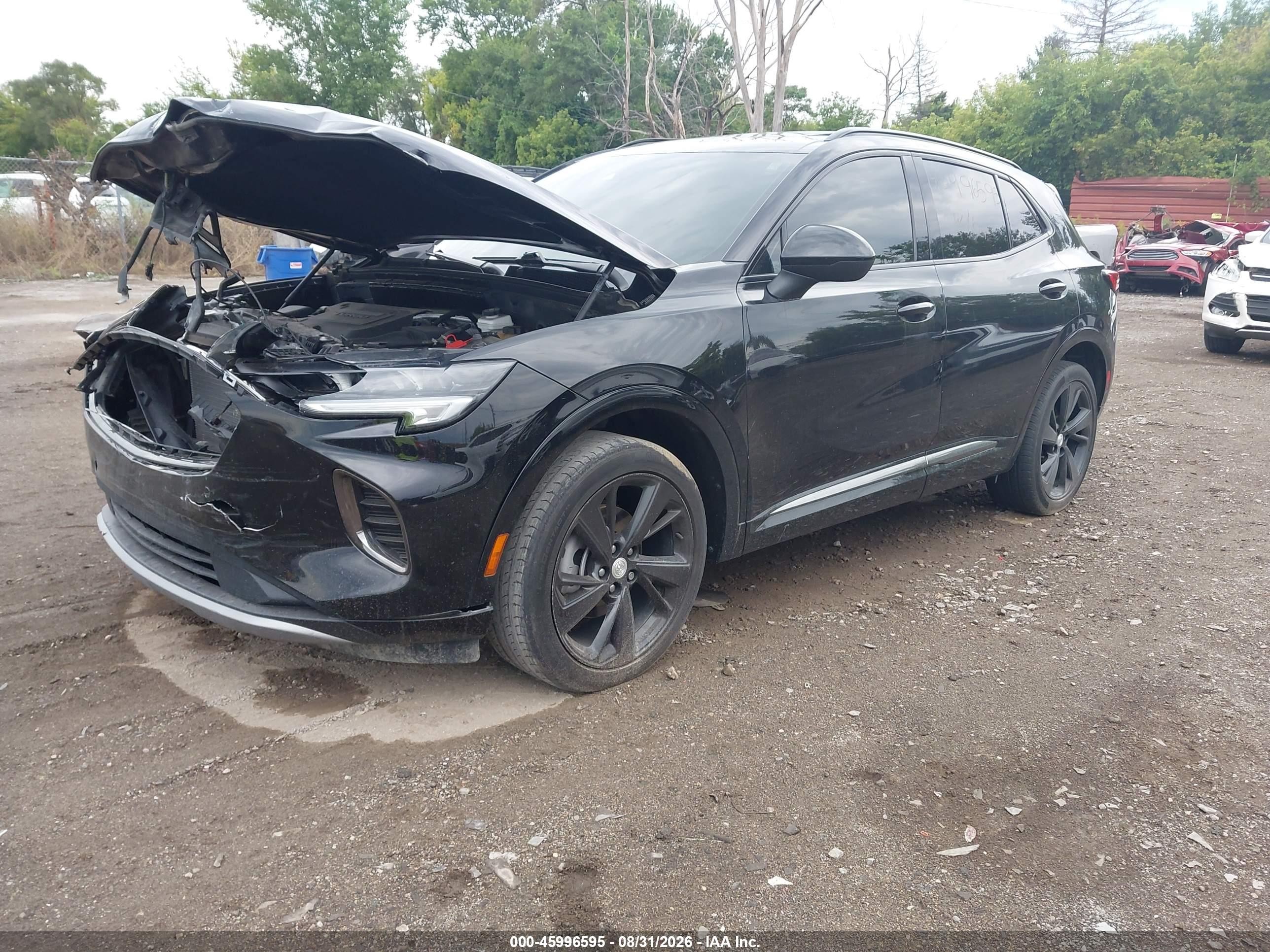 2021 Buick Envision VIN LRBFZPR4XMD085487 IAAI salvage auction — Front End, Salvage (Michigan), sold $5,200 on 2026-10-06 (photo 2)