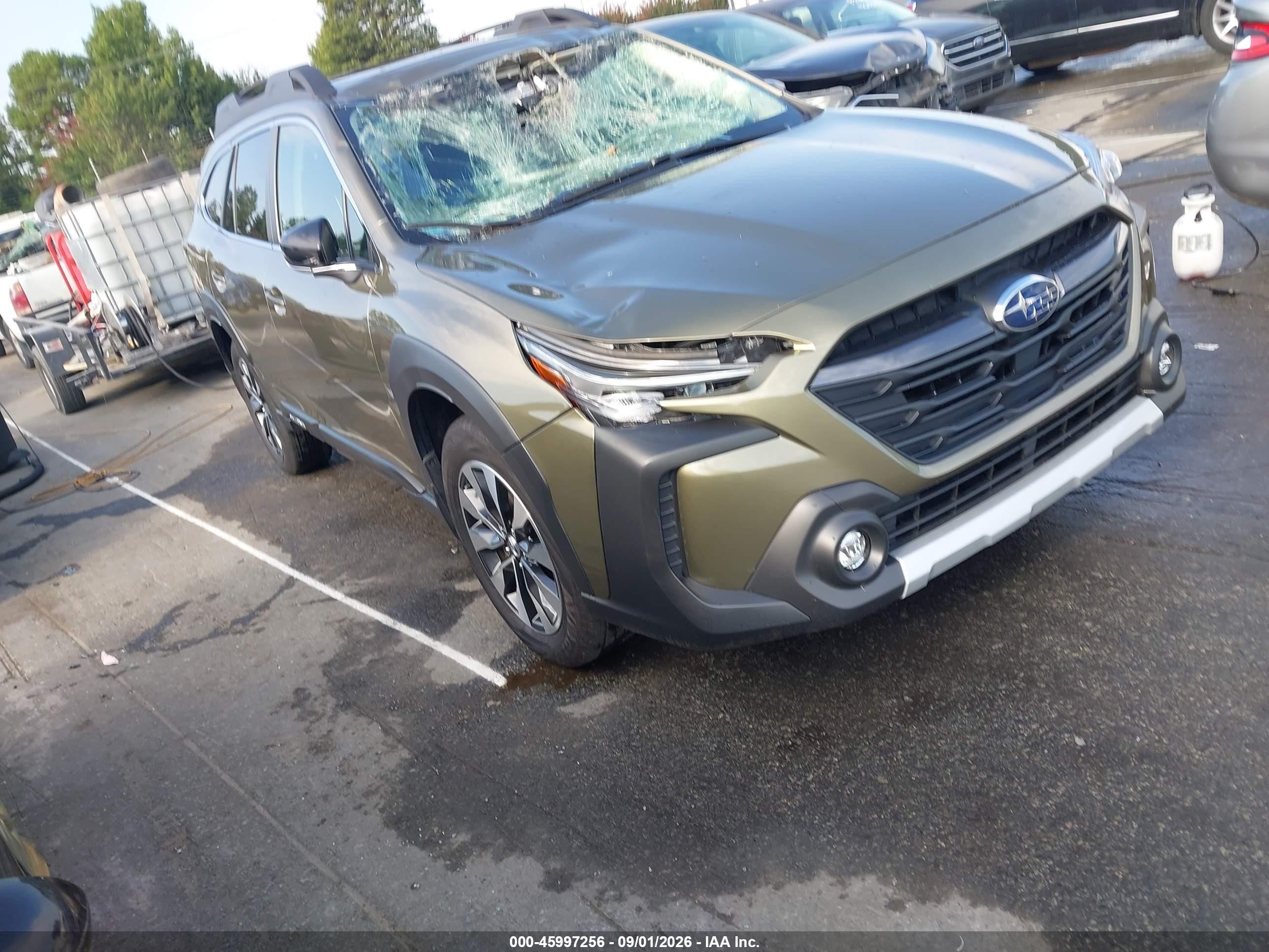 2024 Subaru Outback VIN 4S4BTGND9R3294591 — IAAI salvage auction photo