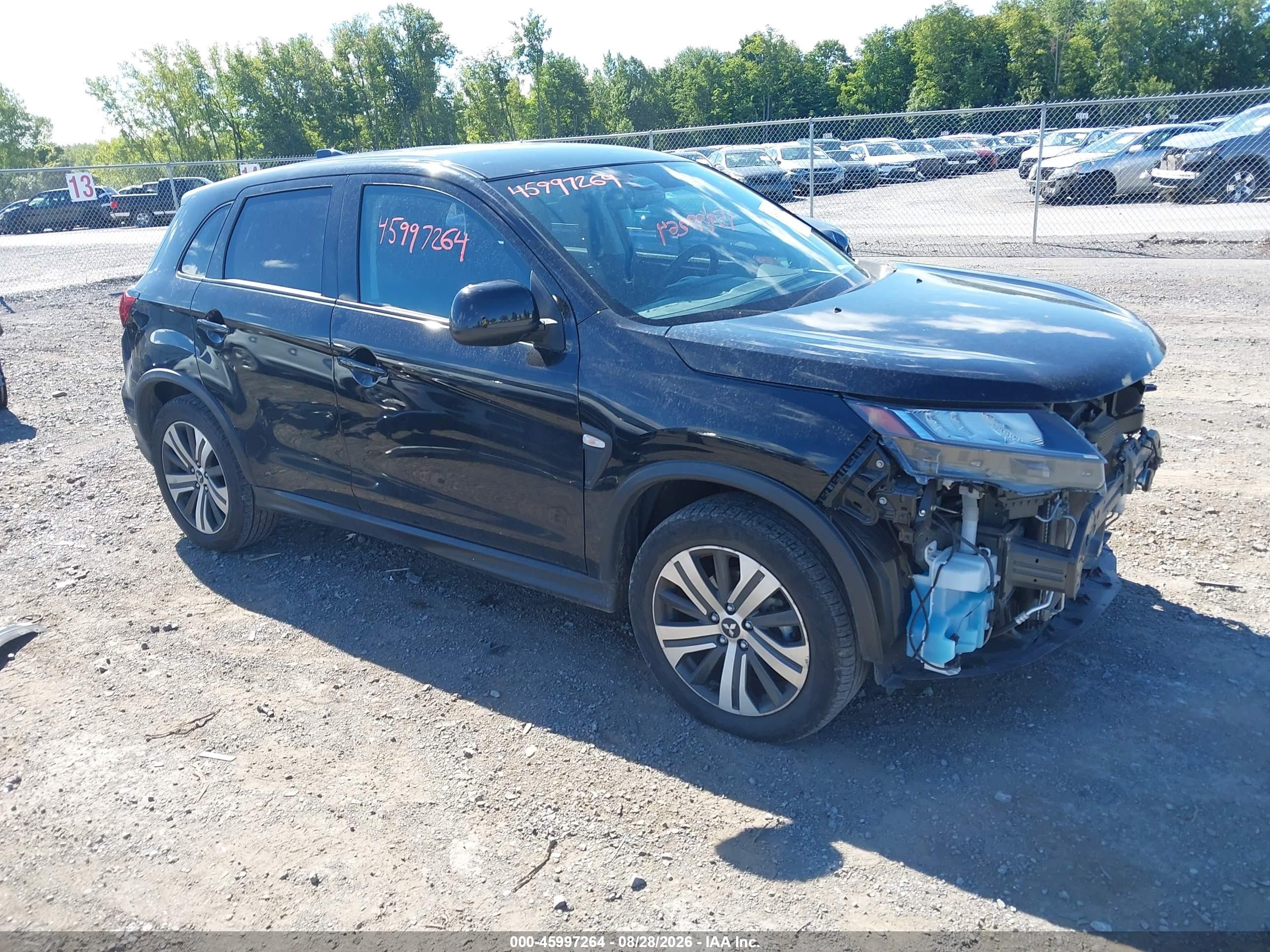 2024 Mitsubishi Outlander Sport VIN JA4ARUAU2RU019765 — IAAI salvage auction photo