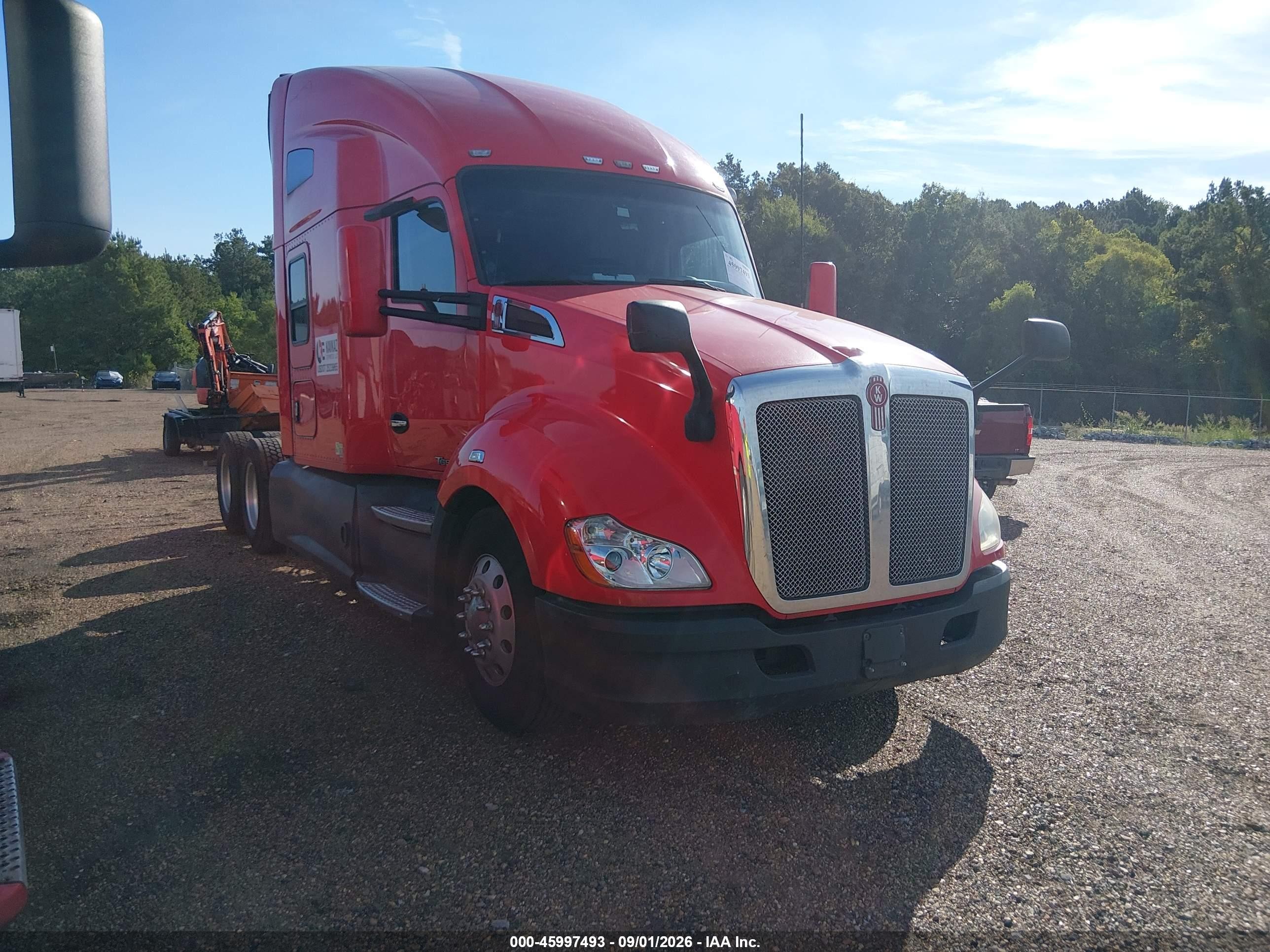 2019 Kenworth T680**poss Ors VIN 1XKYD49X1KJ237077 — IAAI salvage auction photo