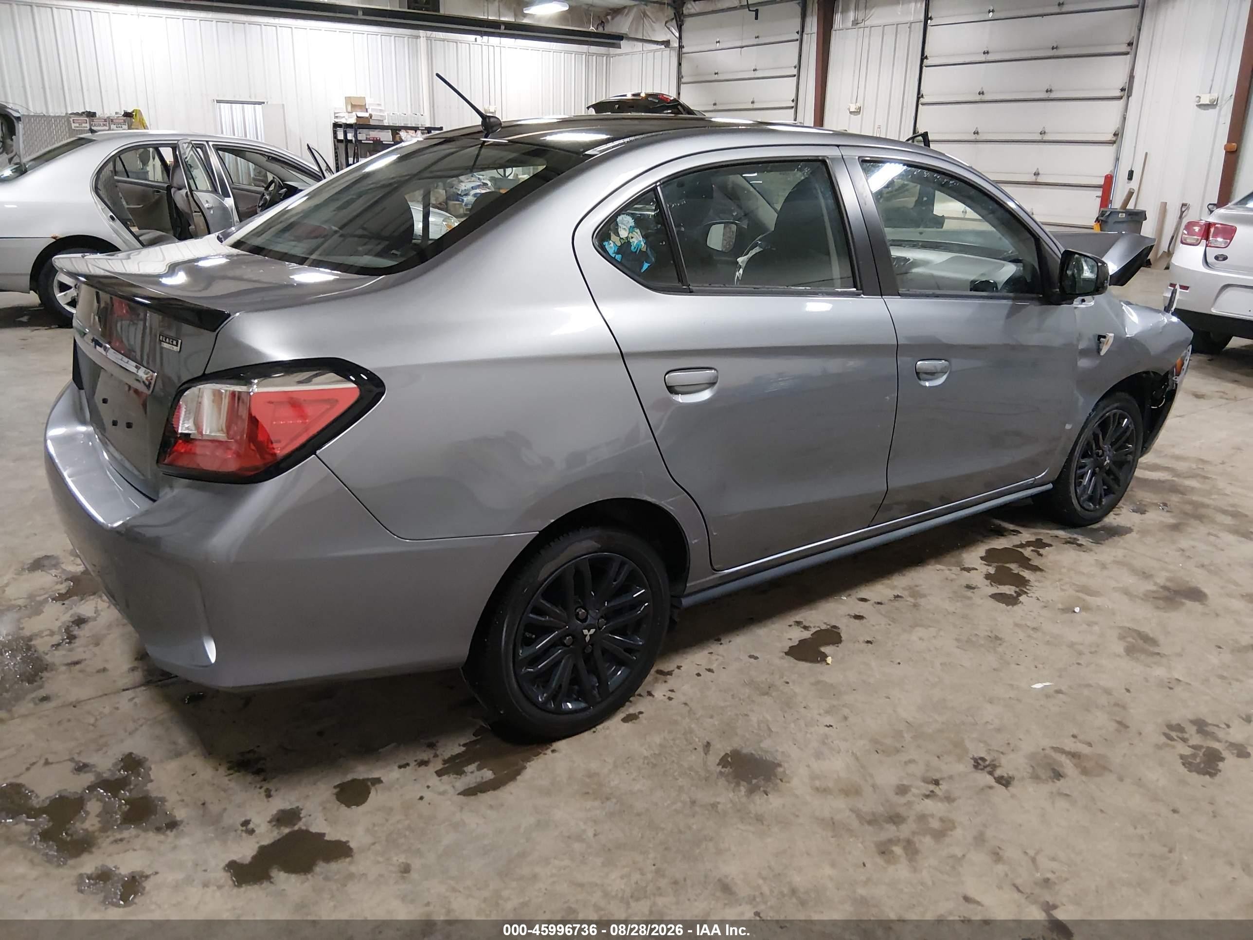 2023 Mitsubishi Mirage VIN ML32FUFJXPHF05785 IAAI salvage auction — Front End, Salvage (Iowa), sold $1,150 on 2026-09-19 (photo 4)