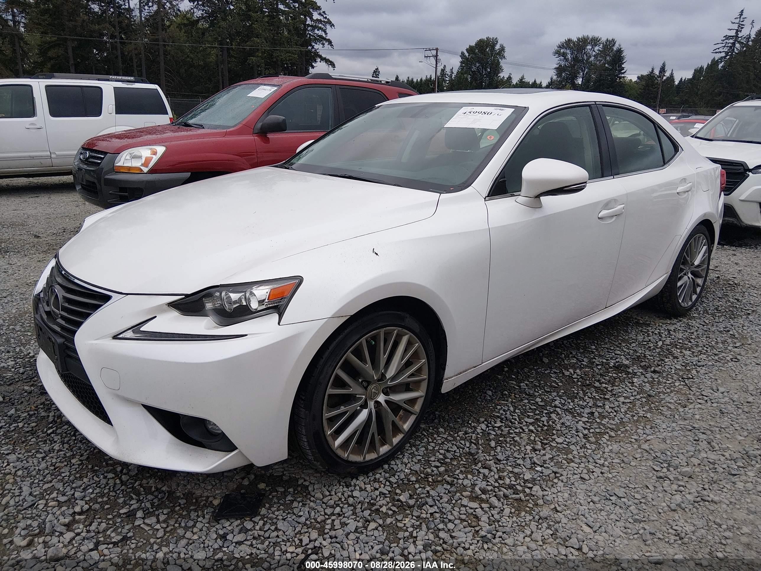 2016 Lexus IS 300 VIN JTHCM1D24G5007712 IAAI salvage auction — Electrical, Bill Of Sale (Washington), sold $10,000 on 2026-09-12 (photo 2)