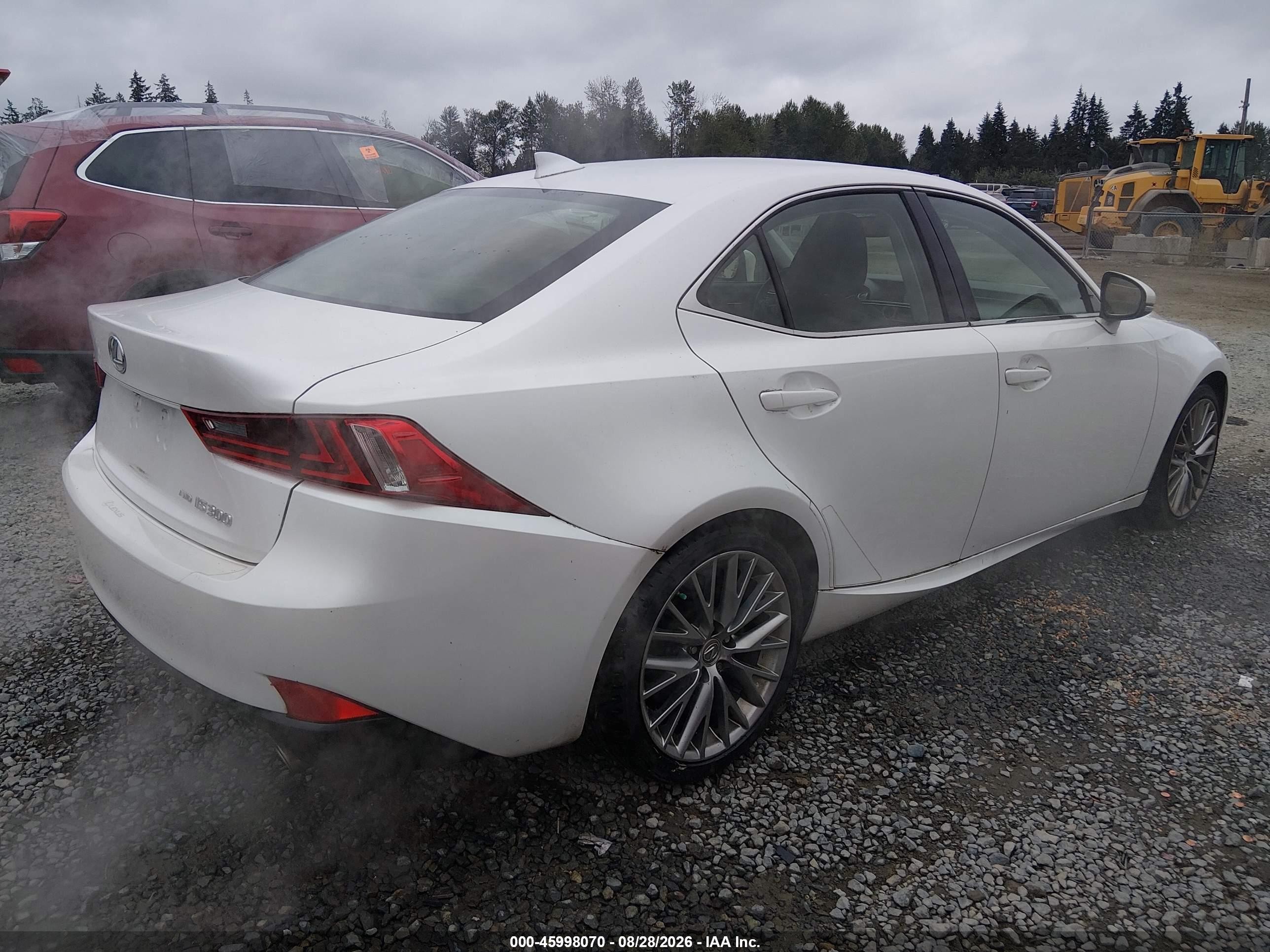 2016 Lexus IS 300 VIN JTHCM1D24G5007712 IAAI salvage auction — Electrical, Bill Of Sale (Washington), sold $10,000 on 2026-09-12 (photo 4)