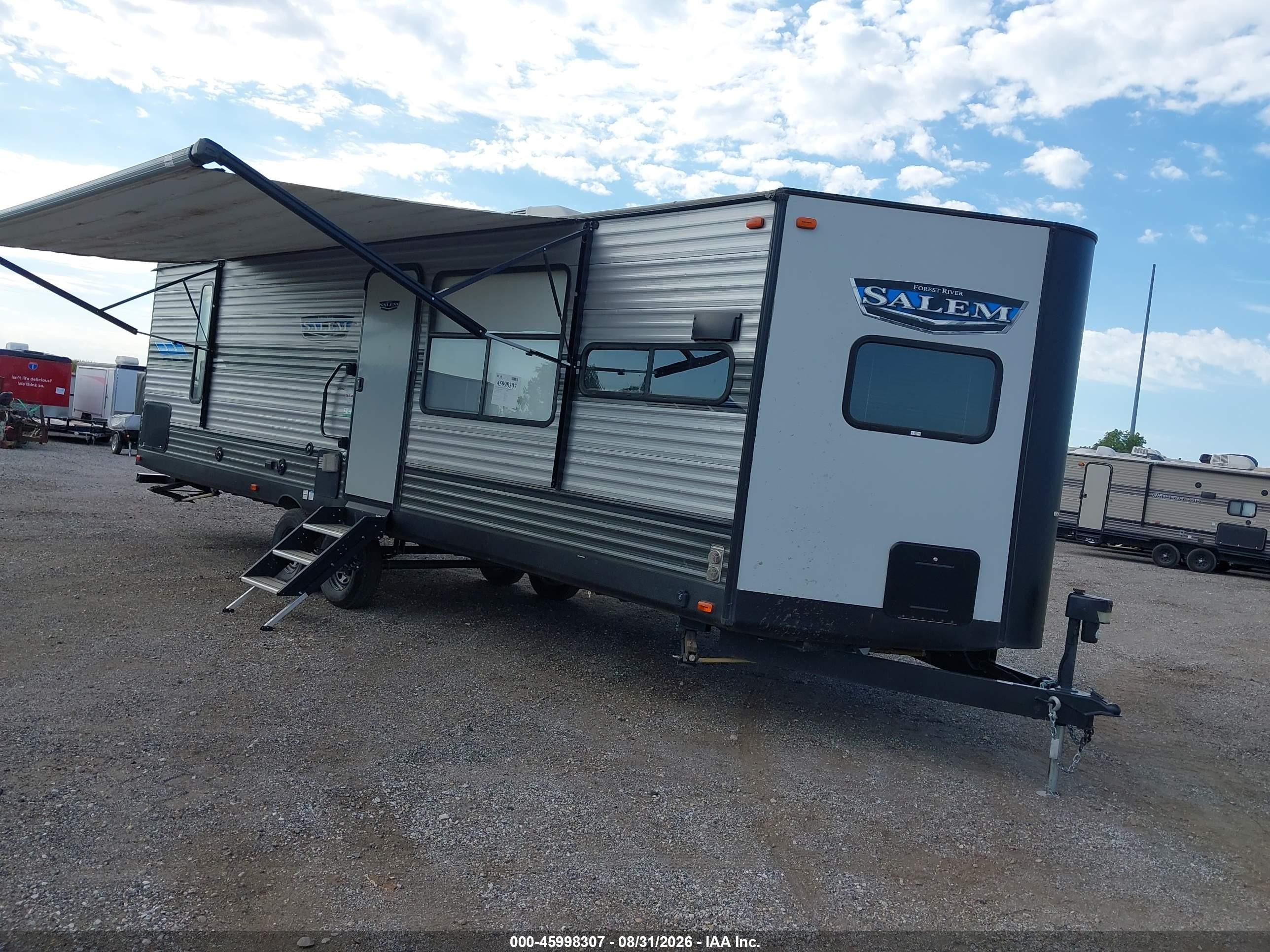 2020 Forest River Salem VIN 4X4TSMD22LA326658 — IAAI salvage auction photo