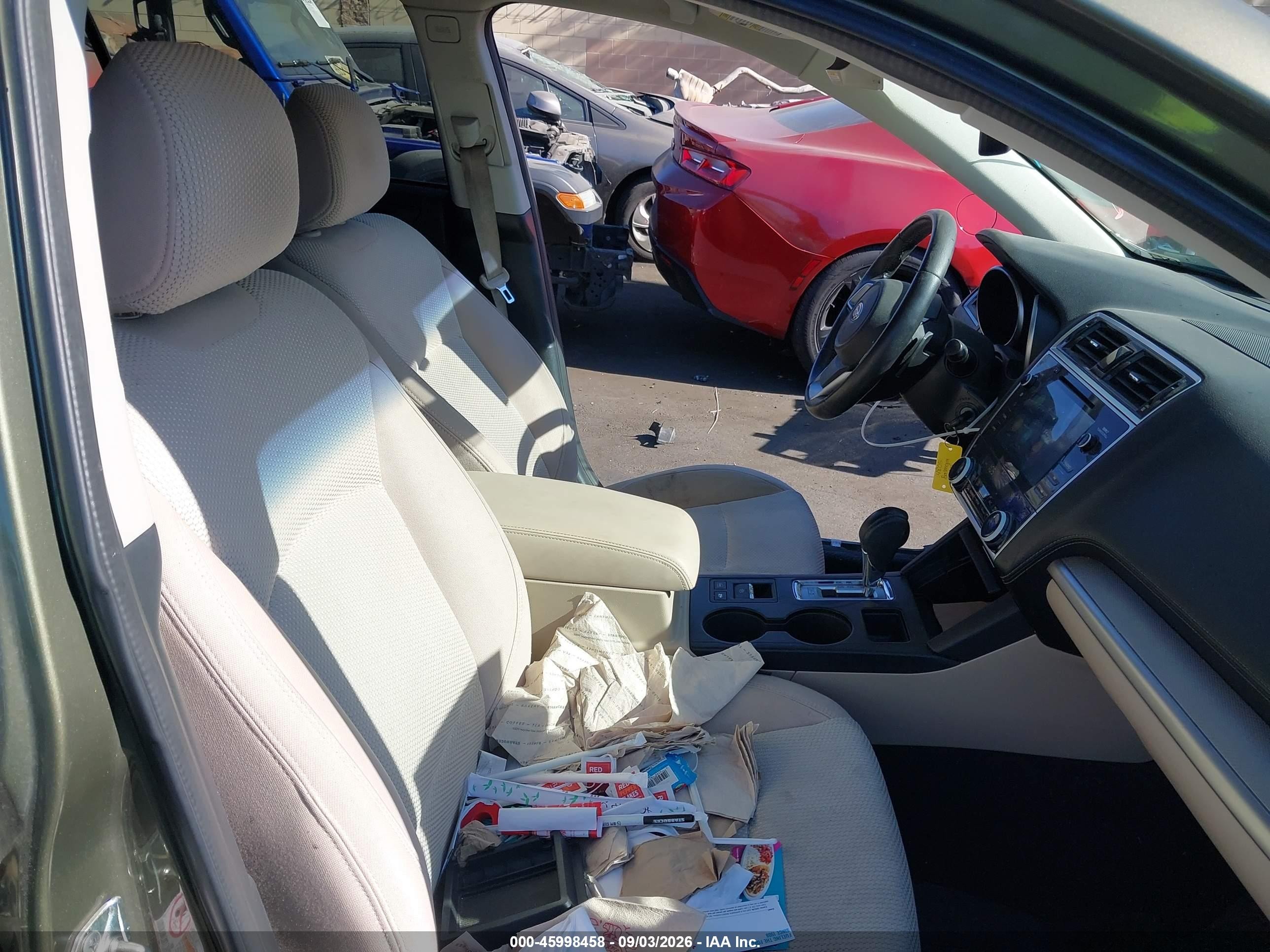 2019 Subaru Outback VIN 4S4BSAFC8K3267068 IAAI salvage auction — Side, Salvage Certificate (California), sold $3,350 on 2026-09-14 (photo 5)