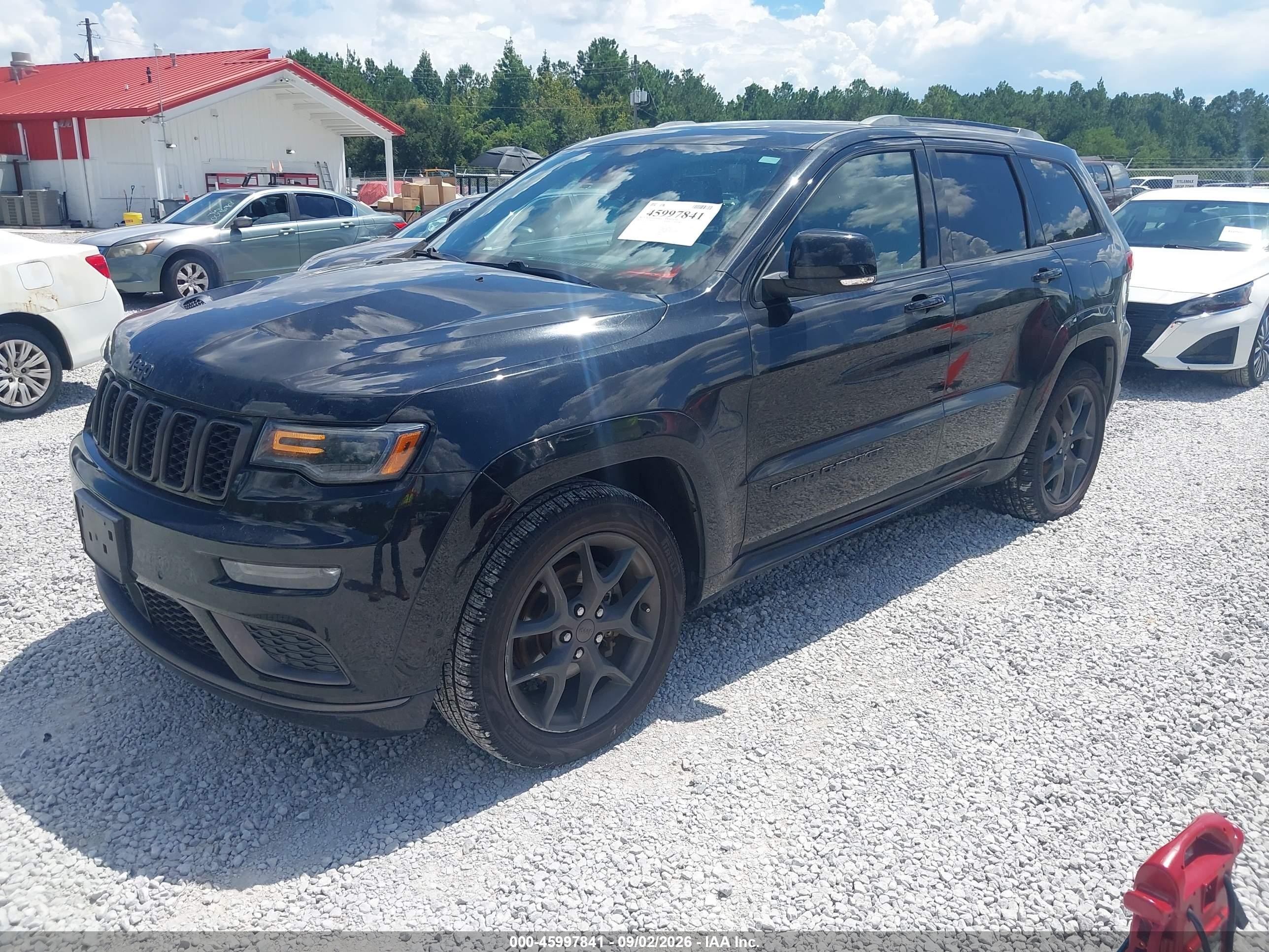 2020 Jeep Grand Cherokee VIN 1C4RJFBG0LC173747 IAAI salvage auction — Front End, Salvage (Alabama), sold $9,200 on 2026-09-19 (photo 2)