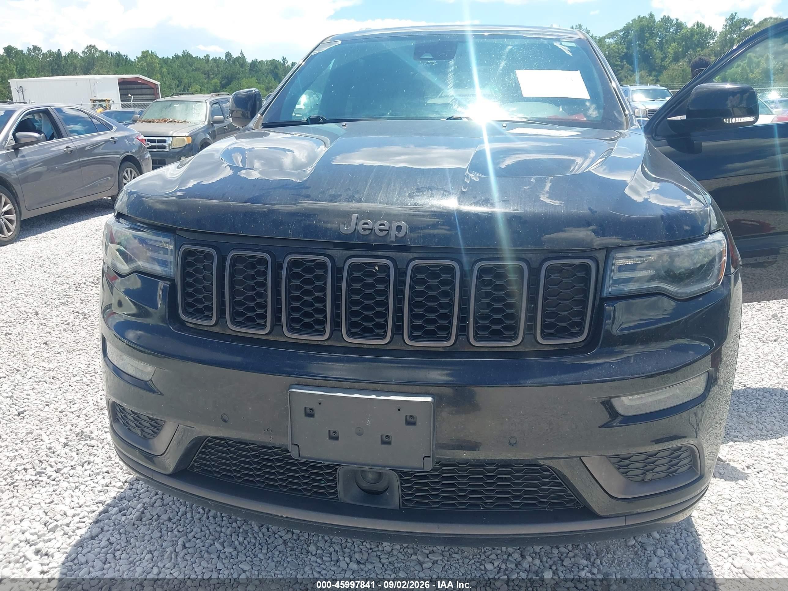 2020 Jeep Grand Cherokee VIN 1C4RJFBG0LC173747 IAAI salvage auction — Front End, Salvage (Alabama), sold $9,200 on 2026-09-19 (photo 6)