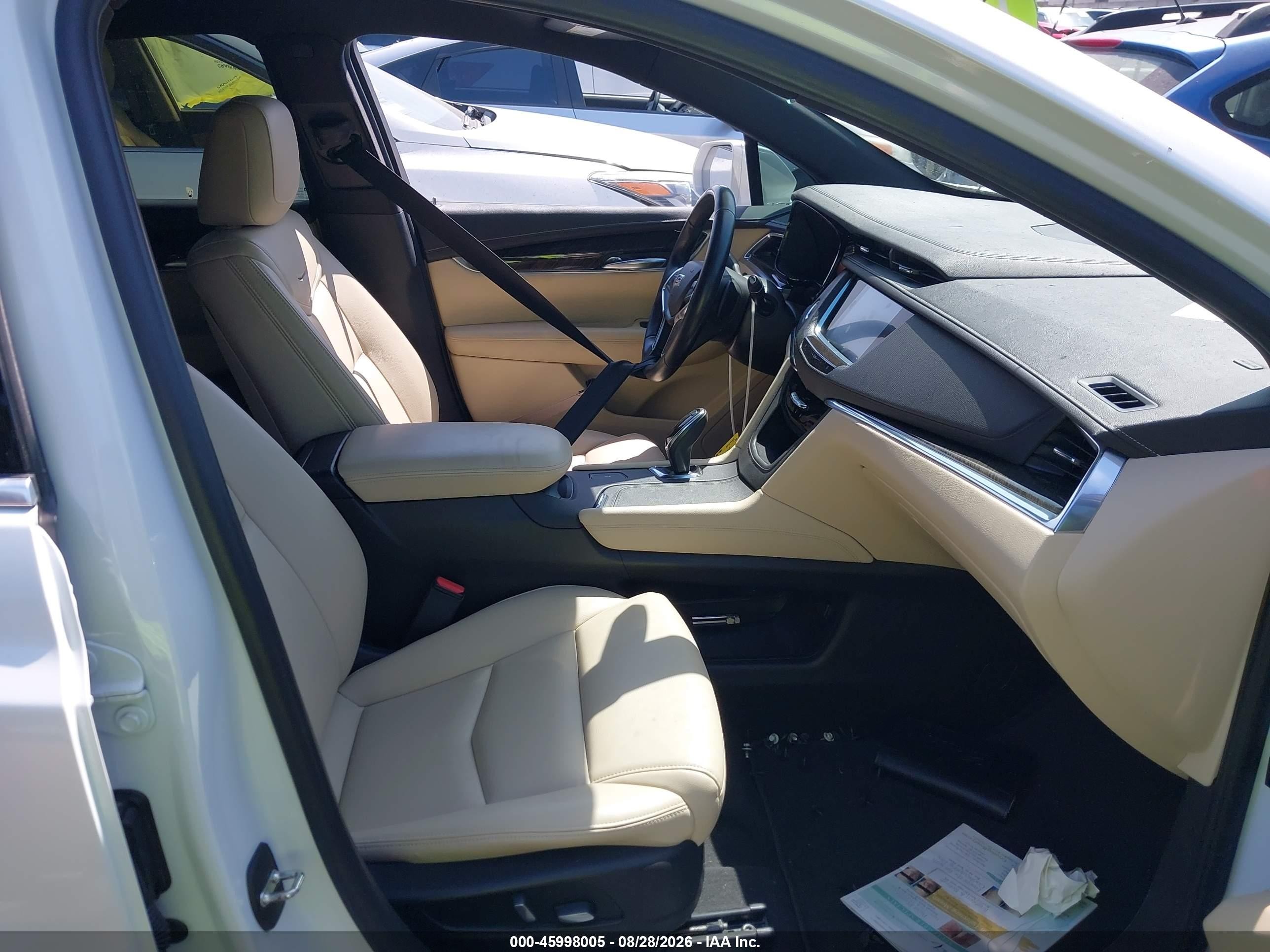 2019 Cadillac Xt5 VIN 1GYKNARS1KZ188220 IAAI salvage auction — Unknown, Salvage Certificate (California), sold $3,300 on 2026-09-11 (photo 5)