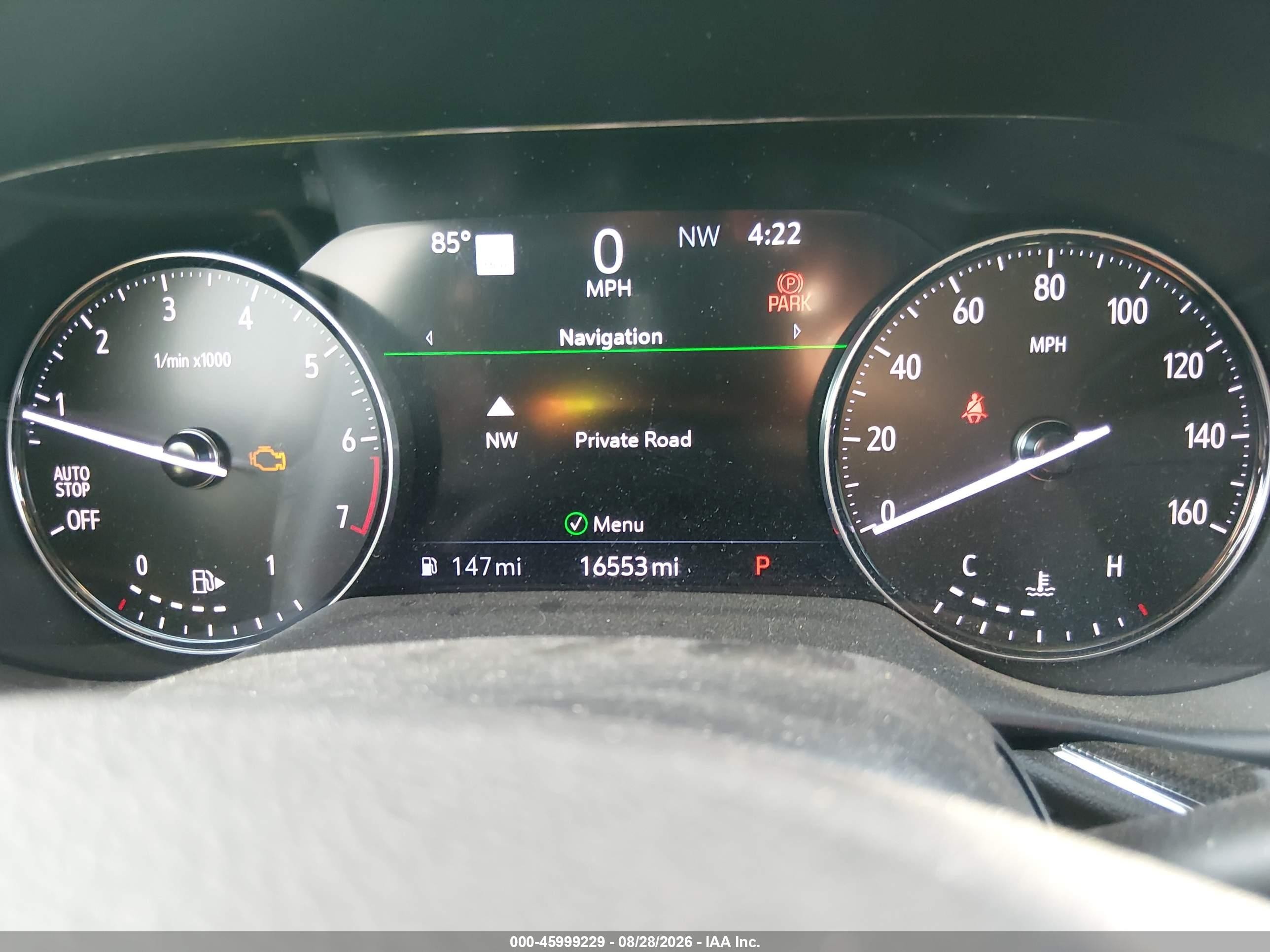 2022 Buick Envision VIN LRBFZNR40ND016880 IAAI salvage auction — Normal Wear, Clear (Michigan), sold $5,075 on 2026-09-08 (photo 7)