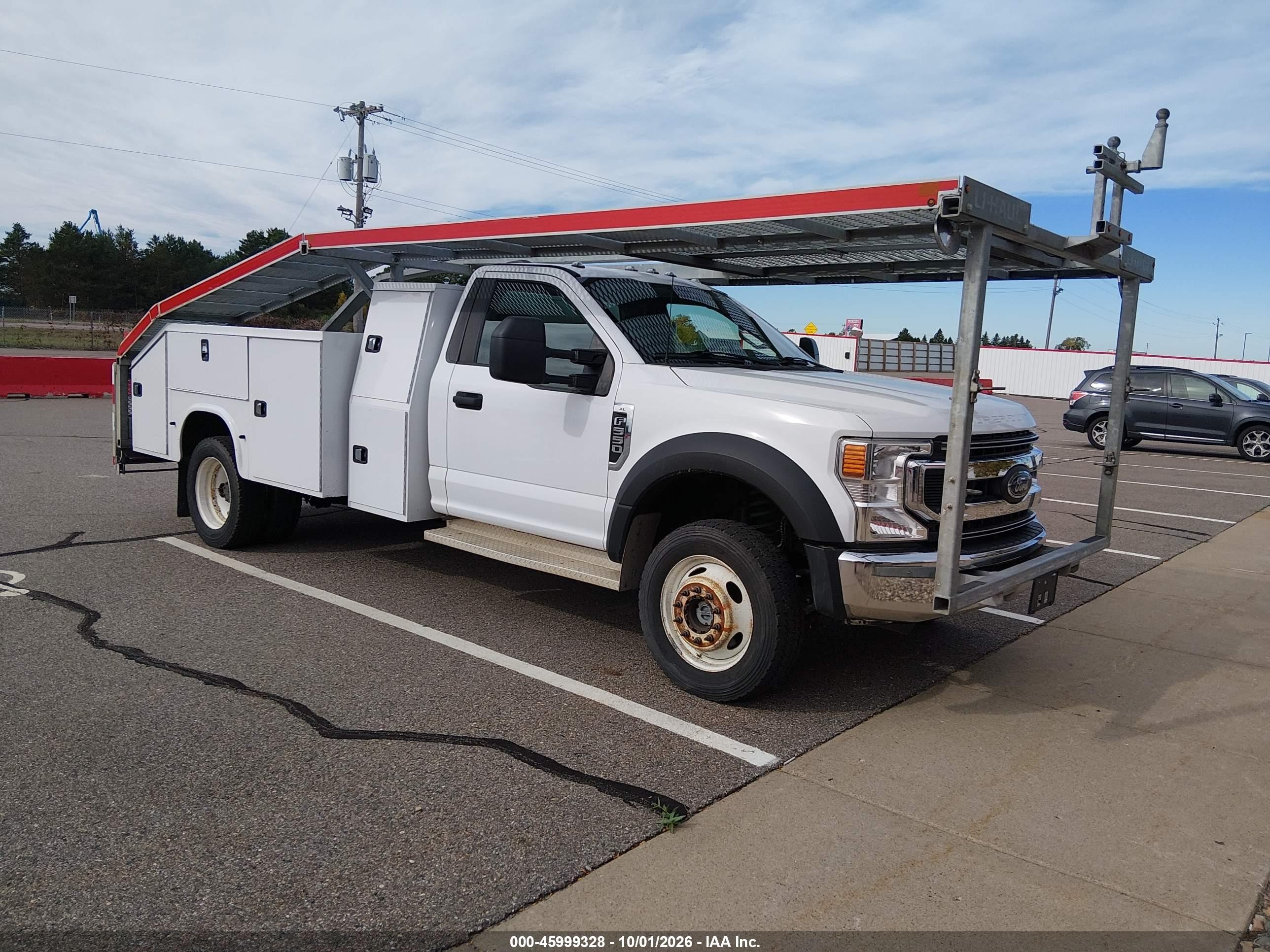 2021 Ford F-550 Chassis VIN 1FDUF5HN5MDA04293 — IAAI salvage auction photo