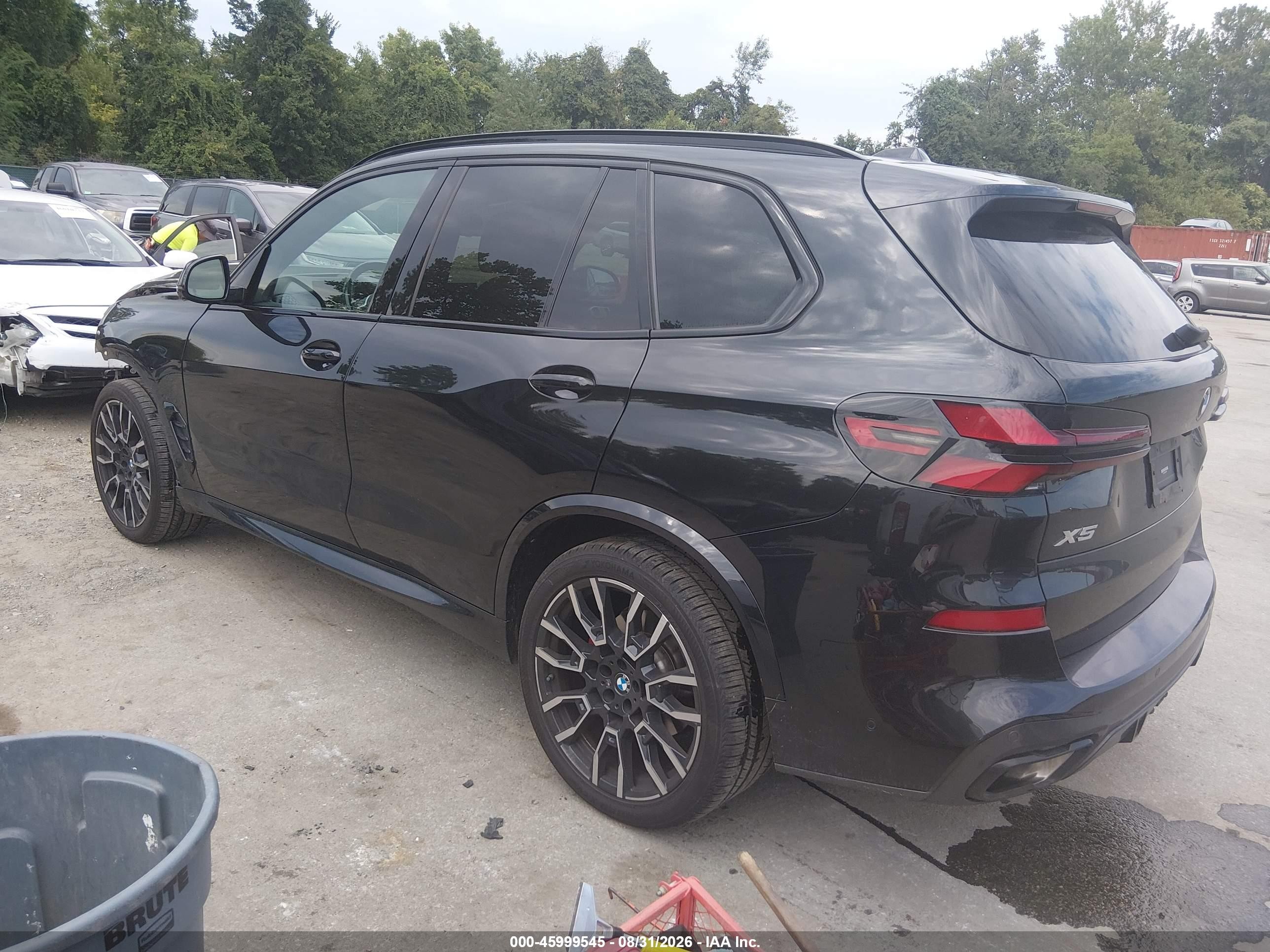 2024 BMW X5 VIN 5UX23EU0XR9S35097 IAAI salvage auction — Front End, Salvage - 75% Or Less (Maryland), sold $22,700 on 2026-09-12 (photo 3)