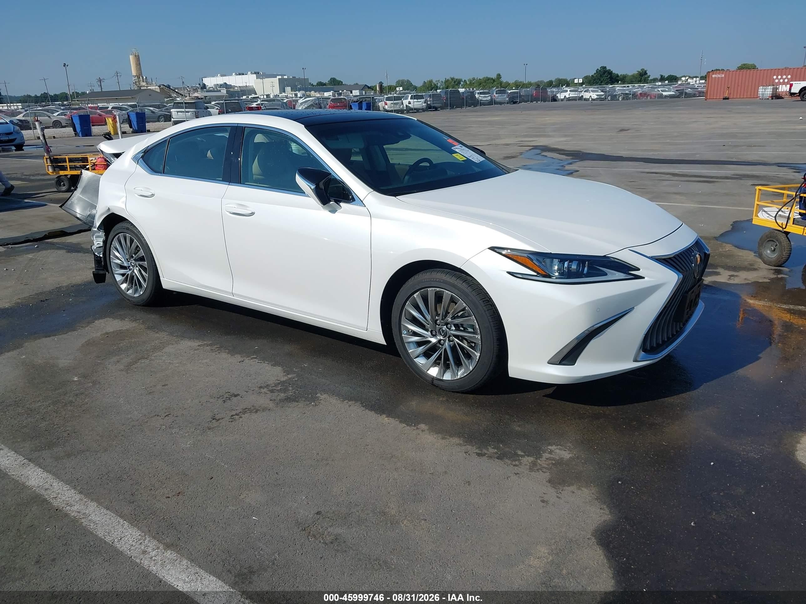 2019 Lexus ES 350 VIN 58ABZ1B13KU013514 — IAAI salvage auction photo