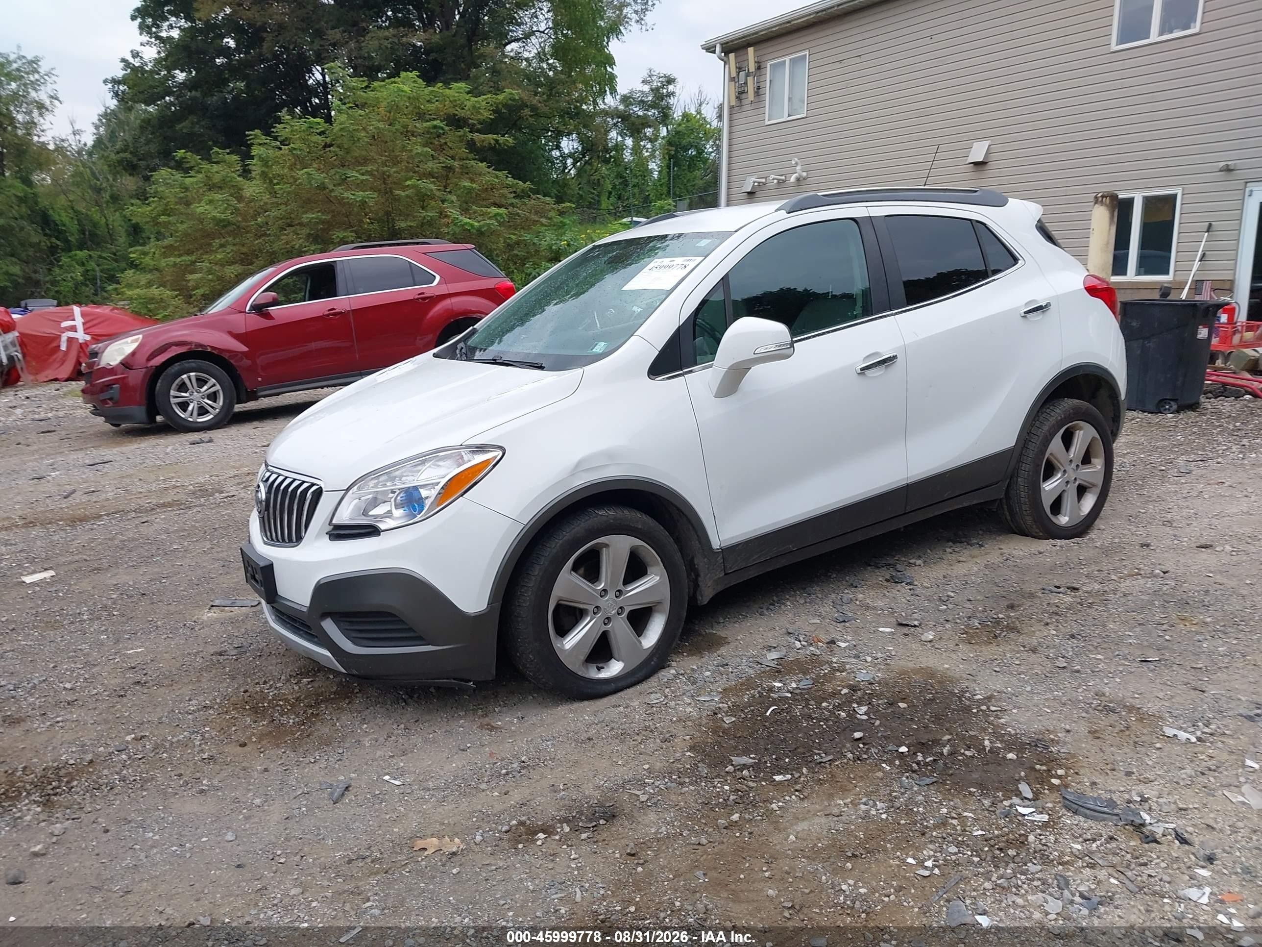 2016 Buick Encore VIN KL4CJESB0GB583569 IAAI salvage auction — Unknown, Salvage (Pennsylvania), sold $675 on 2026-09-25 (photo 2)