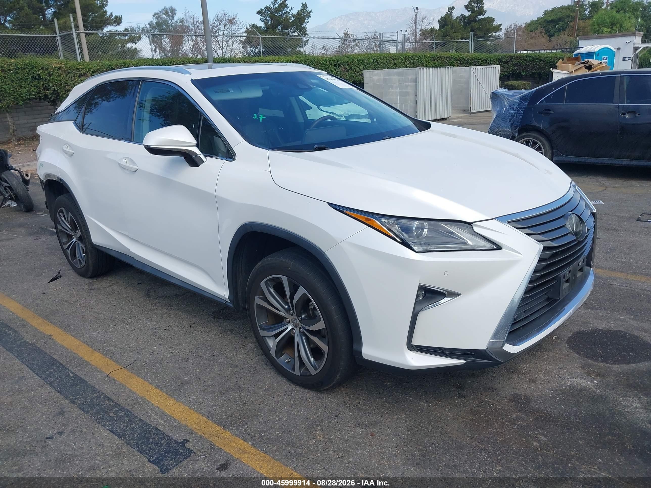 2017 Lexus RX 350 VIN 2T2ZZMCA6HC087795 — IAAI salvage auction photo
