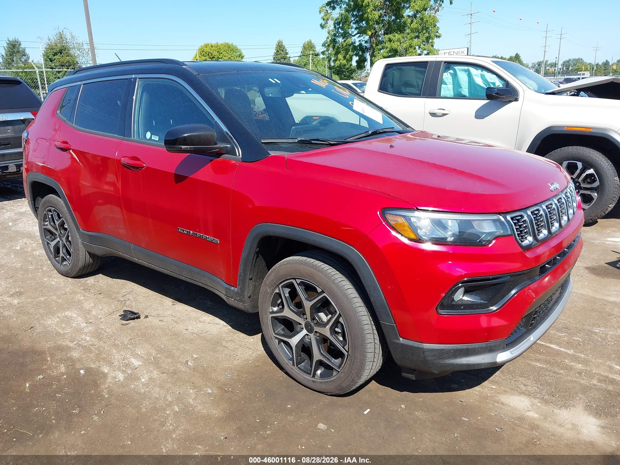 2025 Jeep Compass VIN 3C4NJDCN4ST545254 — IAAI salvage auction photo