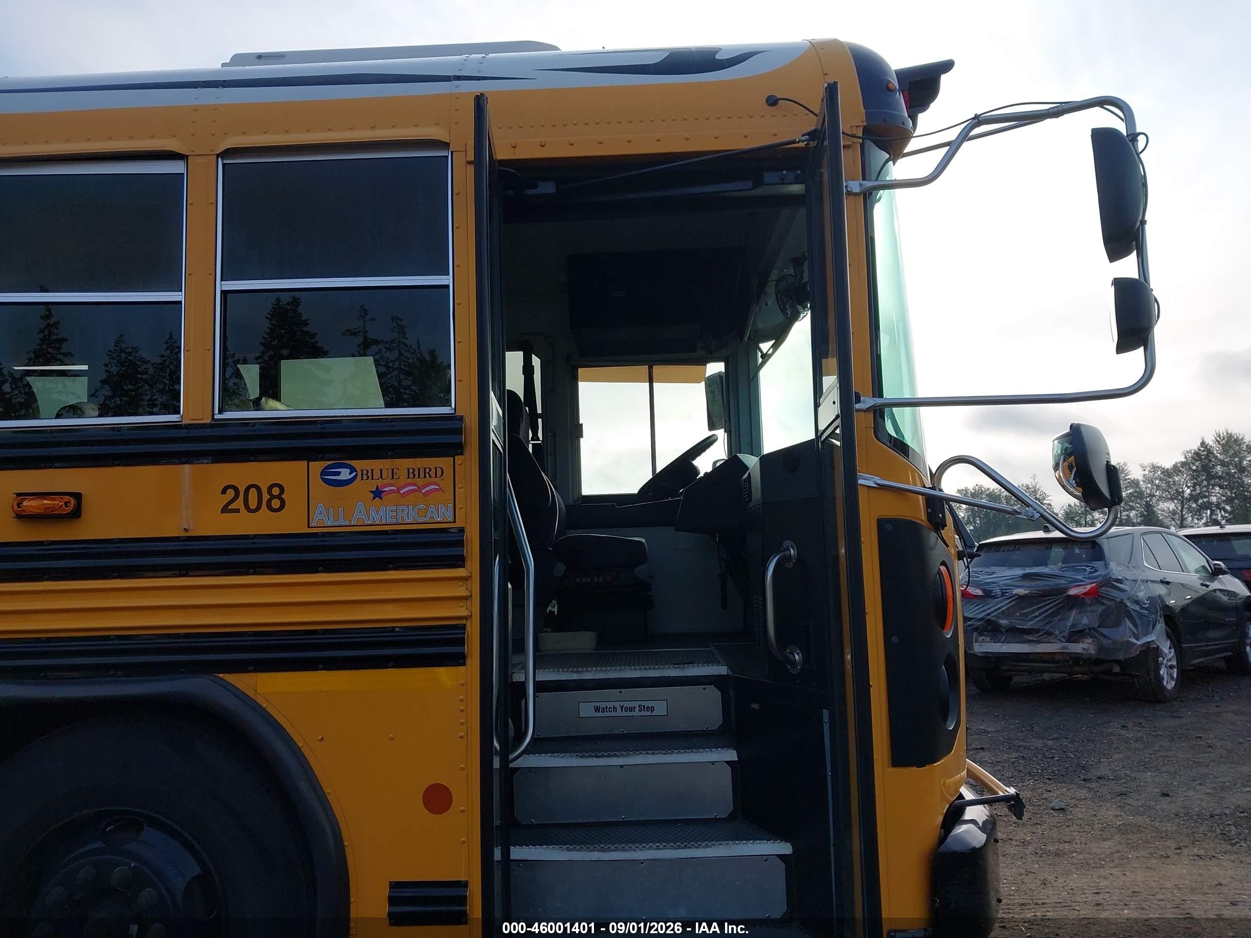 2016 Blue Bird School Bus / Transit Bus VIN 1BABGBPA9GF319980 IAAI salvage auction — Normal Wear, Sf97 (Washington), sold $10,650 on 2026-09-10 (photo 5)