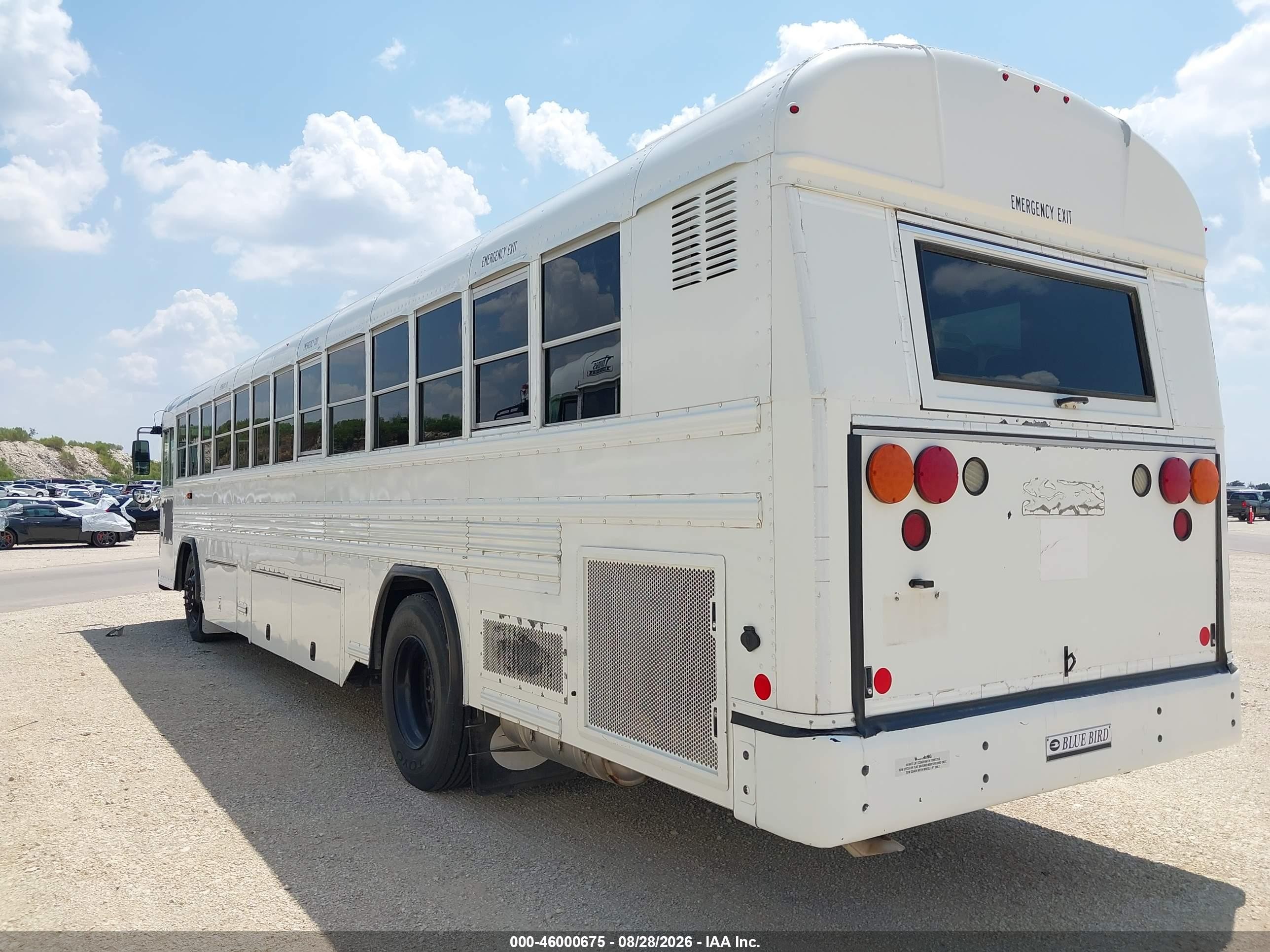 2015 Blue Bird School Bus / Transit Bus VIN 1BABNBPA4FF310530 IAAI salvage auction — Normal Wear, Sf97 (Texas), sold $21,600 on 2026-09-16 (photo 3)