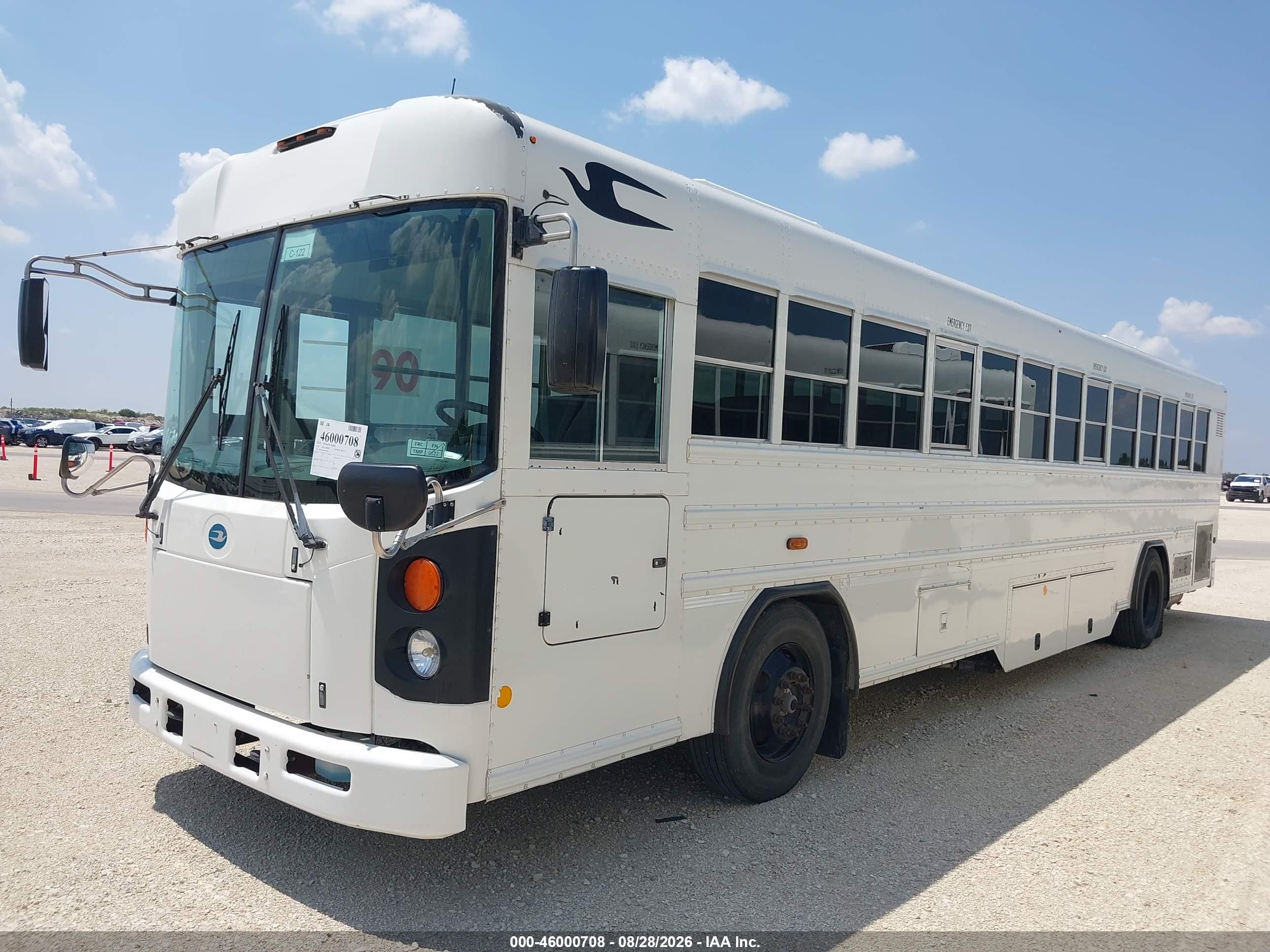 2014 Blue Bird School Bus / Transit Bus VIN 1BABNBXA8EF295495 IAAI salvage auction — Normal Wear, Sf97 (Texas), sold $20,700 on 2026-09-16 (photo 2)